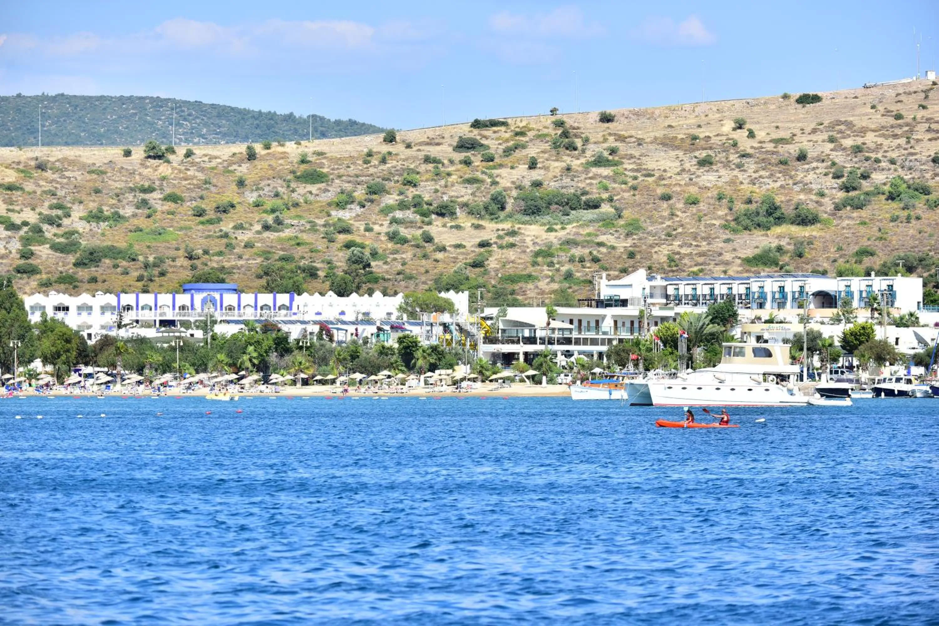 Facade/entrance in Jasmin Beach Hotel