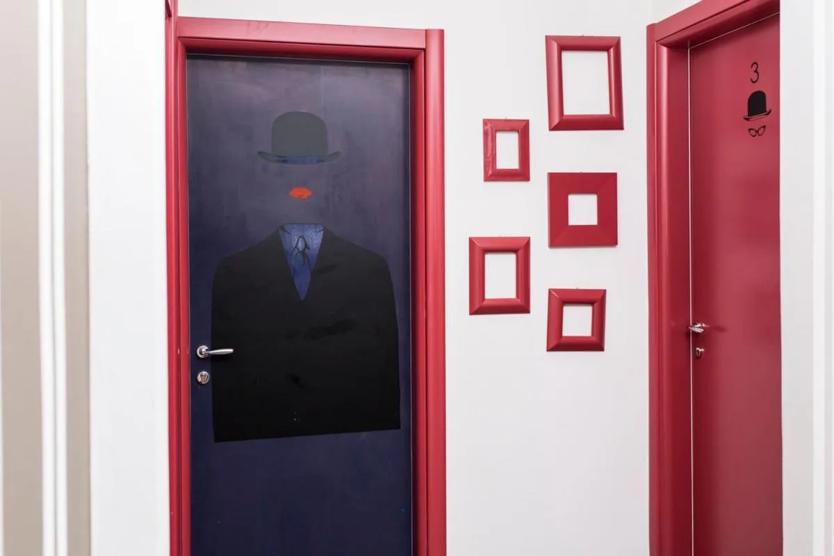 Decorative detail in Il Giglio Rosso B&B