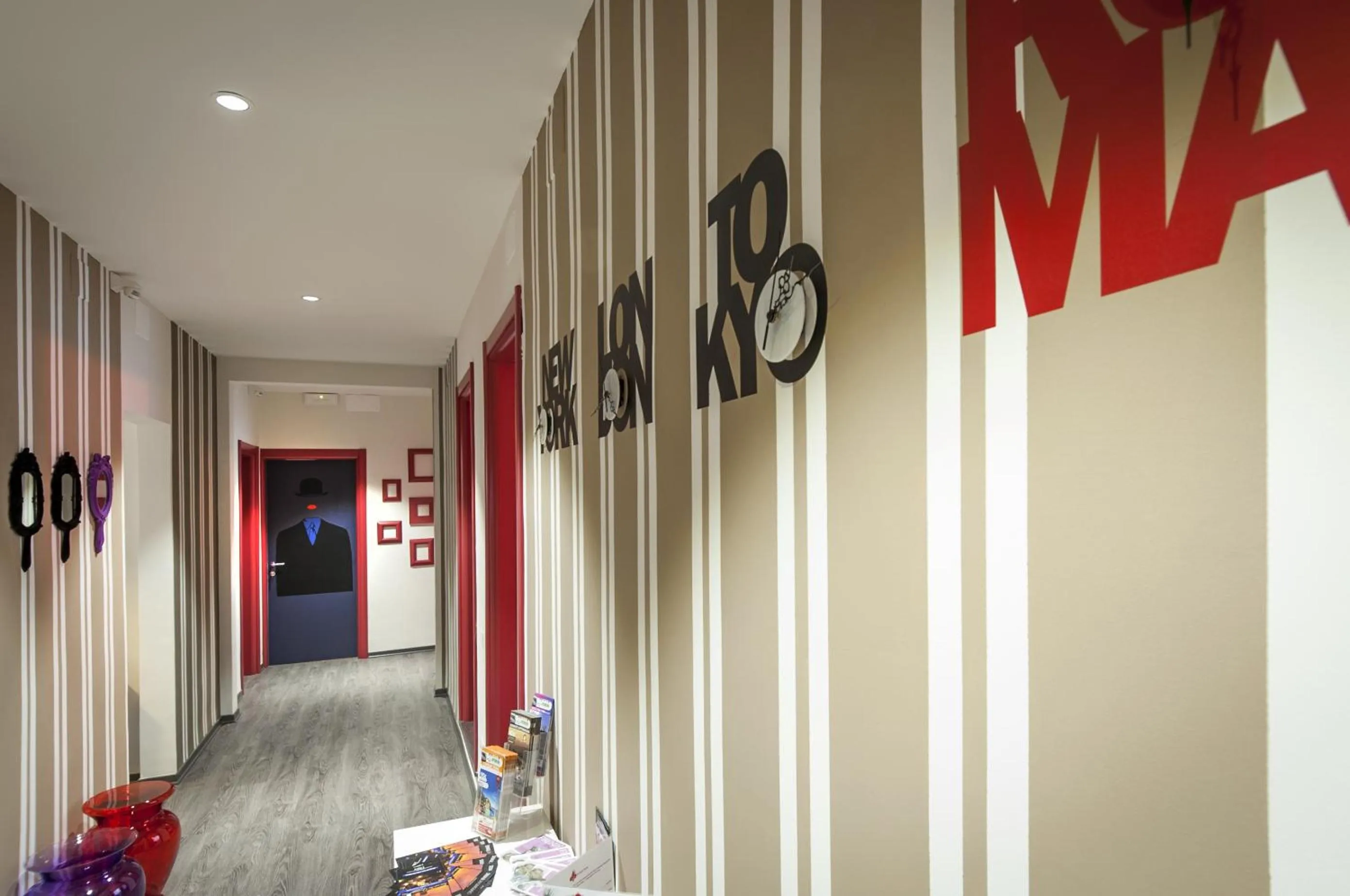 Decorative detail in Il Giglio Rosso B&B