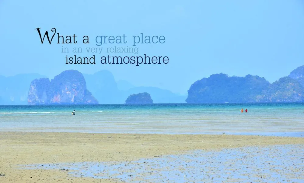 Natural landscape in Tha Khao Bay View Bungalow