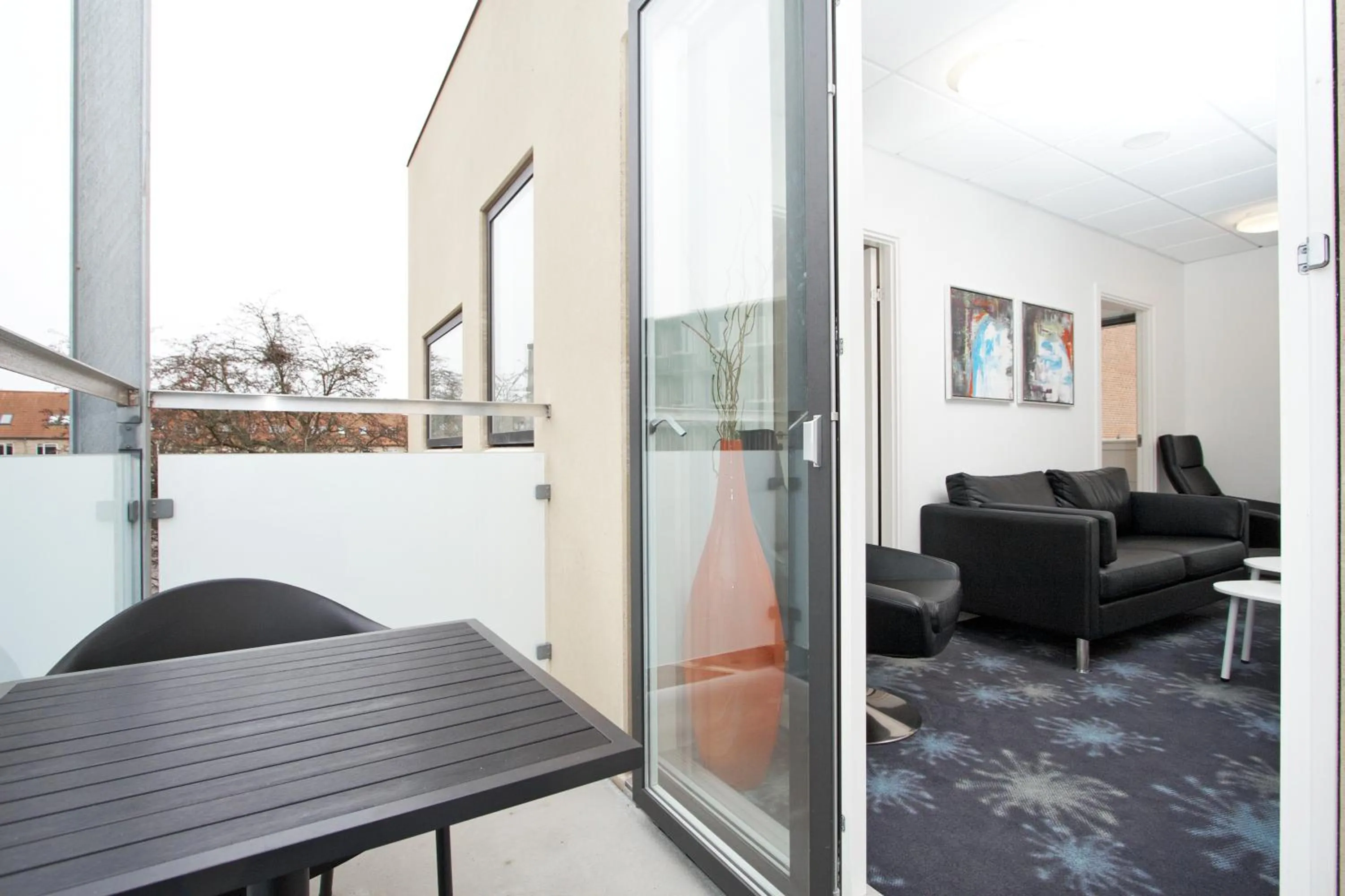 Balcony/Terrace in ApartHotel Faber