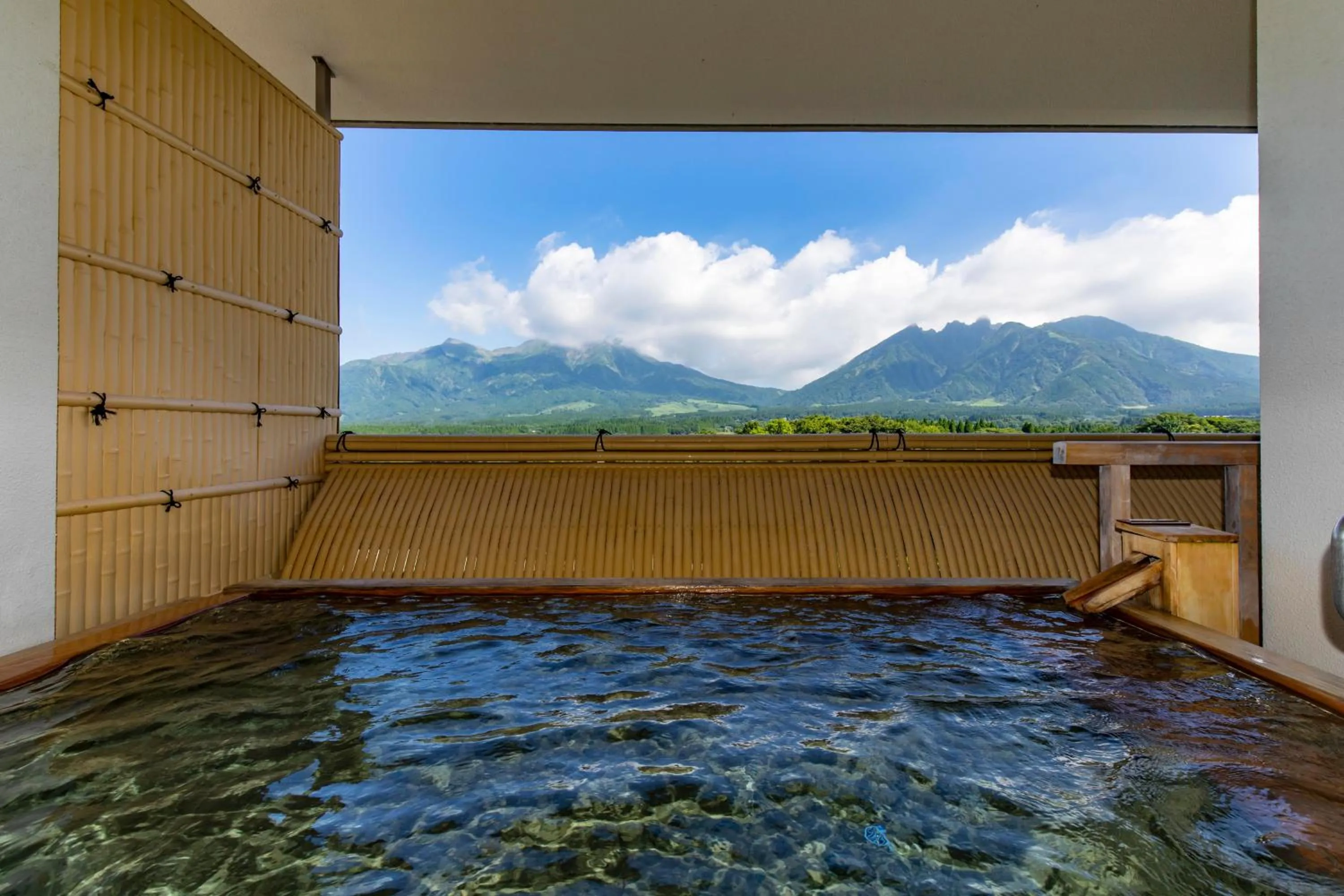 Open Air Bath in Kyukamura Minami-Aso