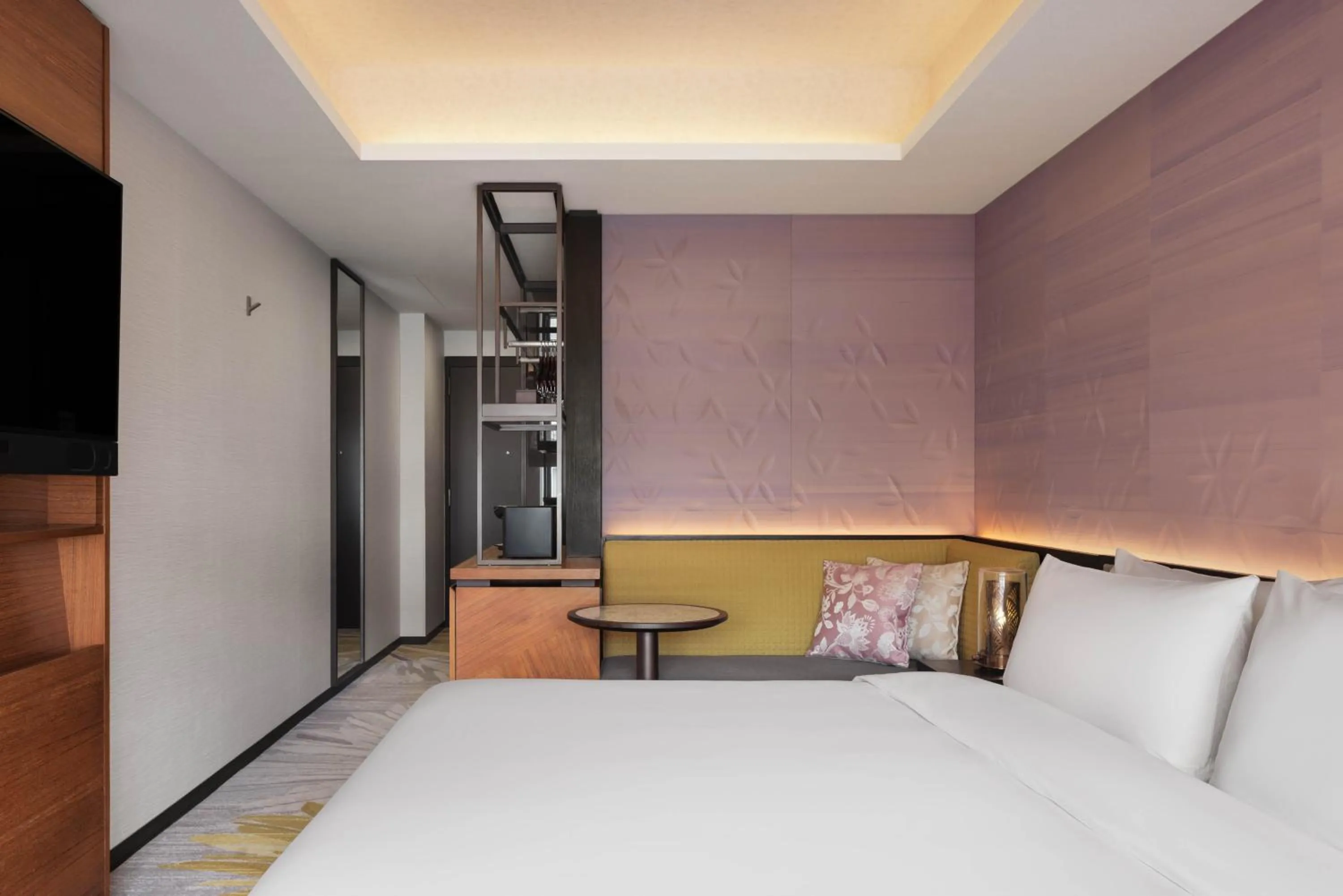 Bed in Courtyard by Marriott Kyoto Shijo Karasuma