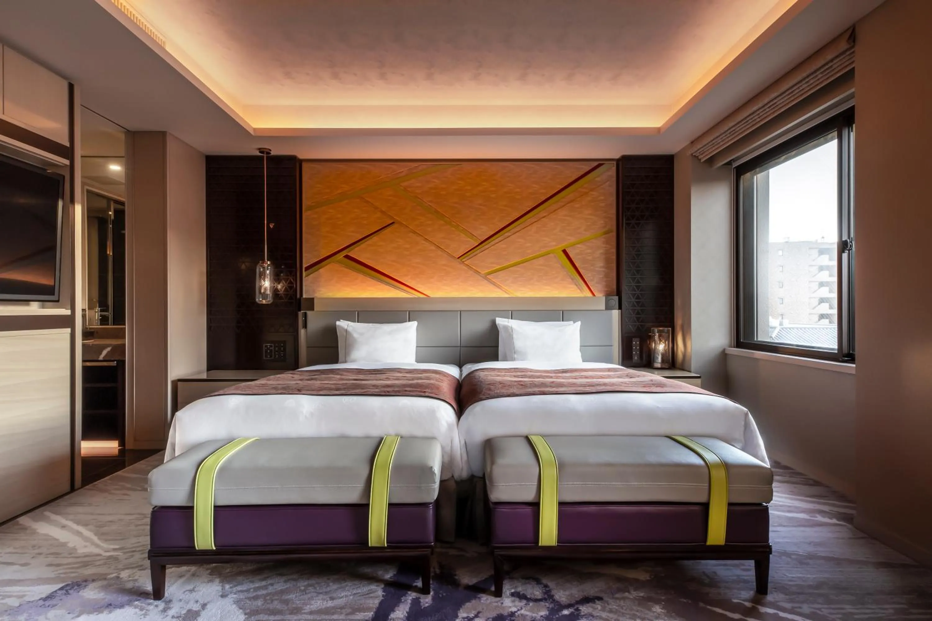 Bed in The Royal Park Hotel Kyoto Shijo