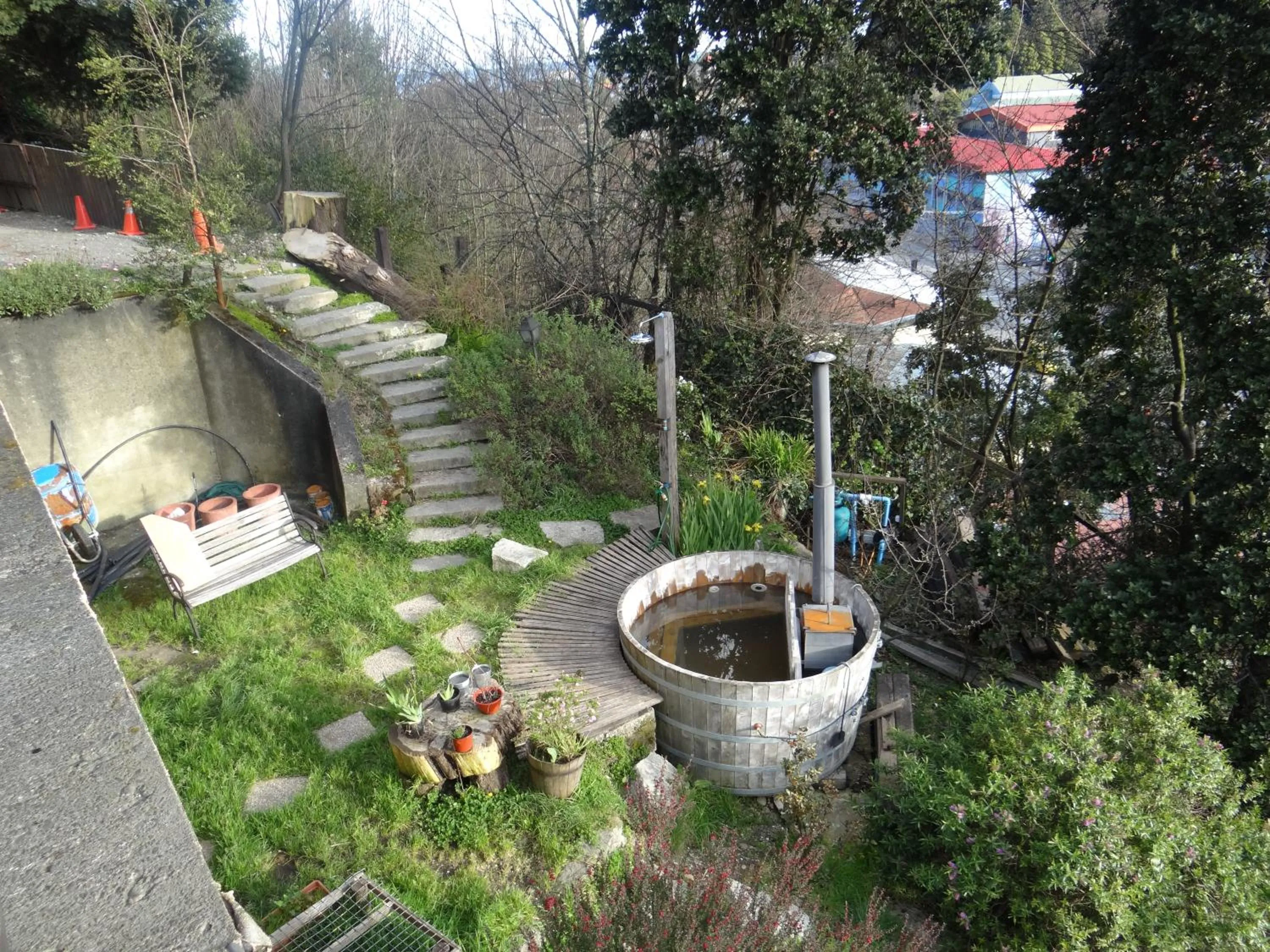 Hot Spring Bath in Hotel Seminario