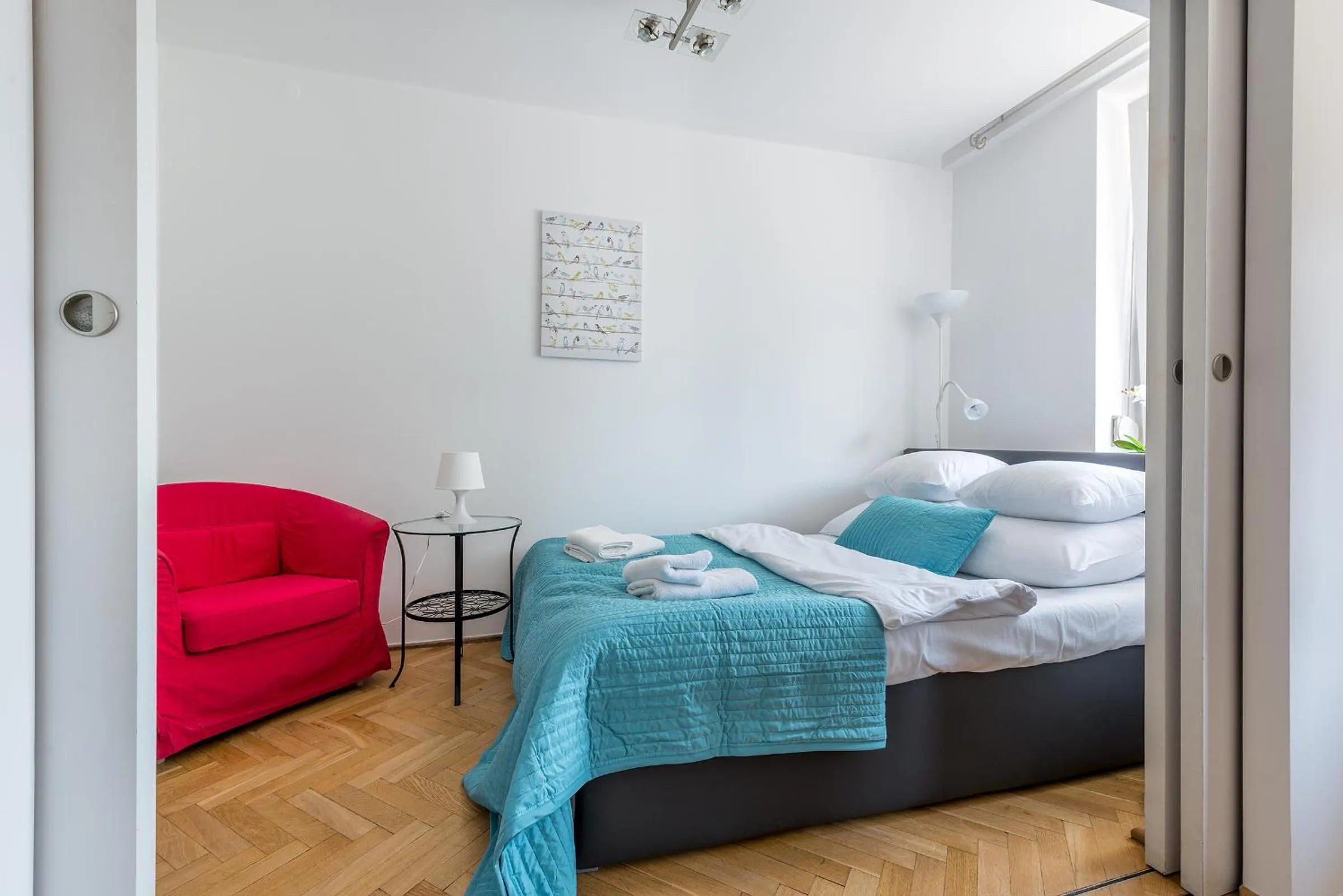 Bedroom, Bed in P&O Apartments Old Town