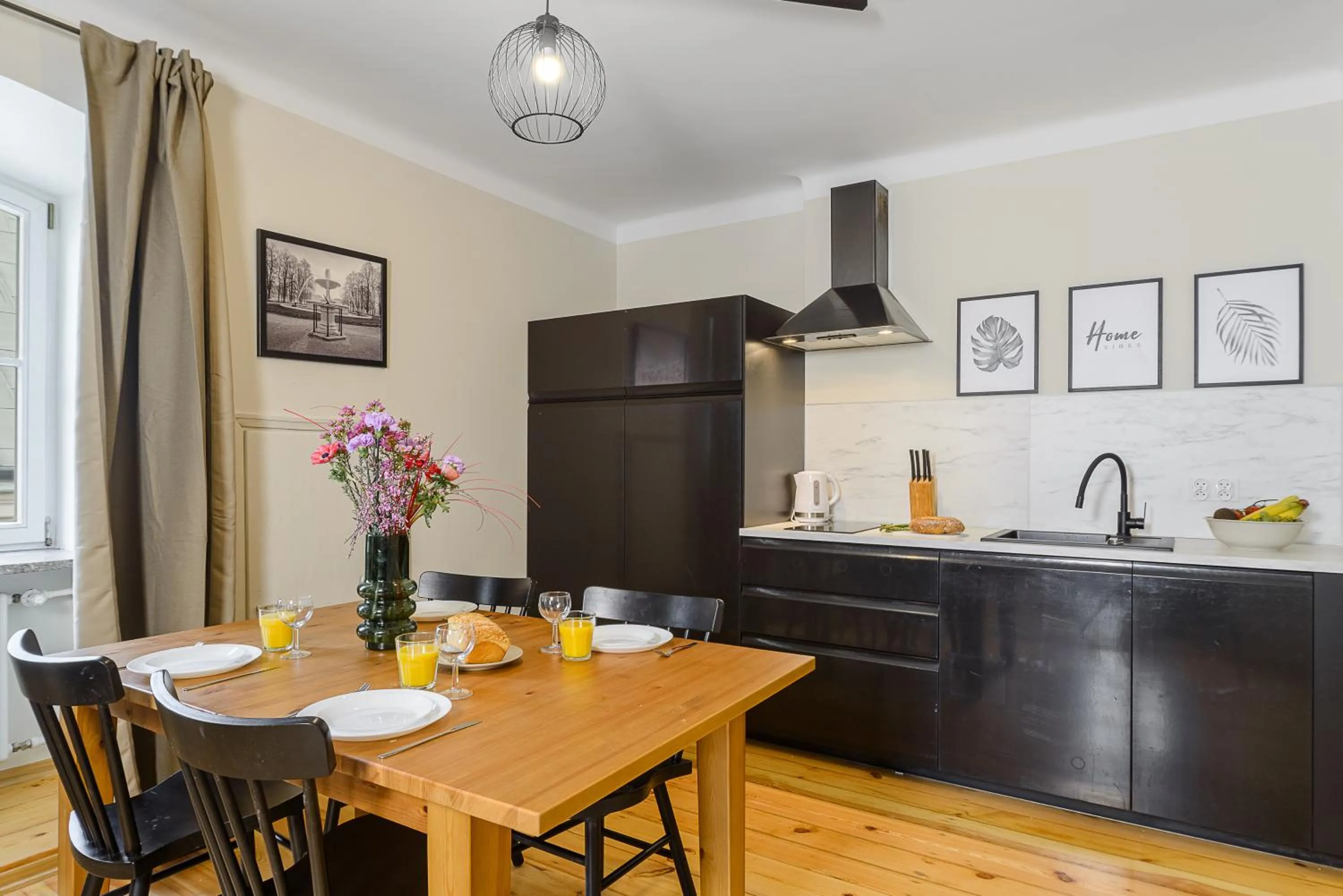 Kitchen or kitchenette in P&O Apartments Old Town