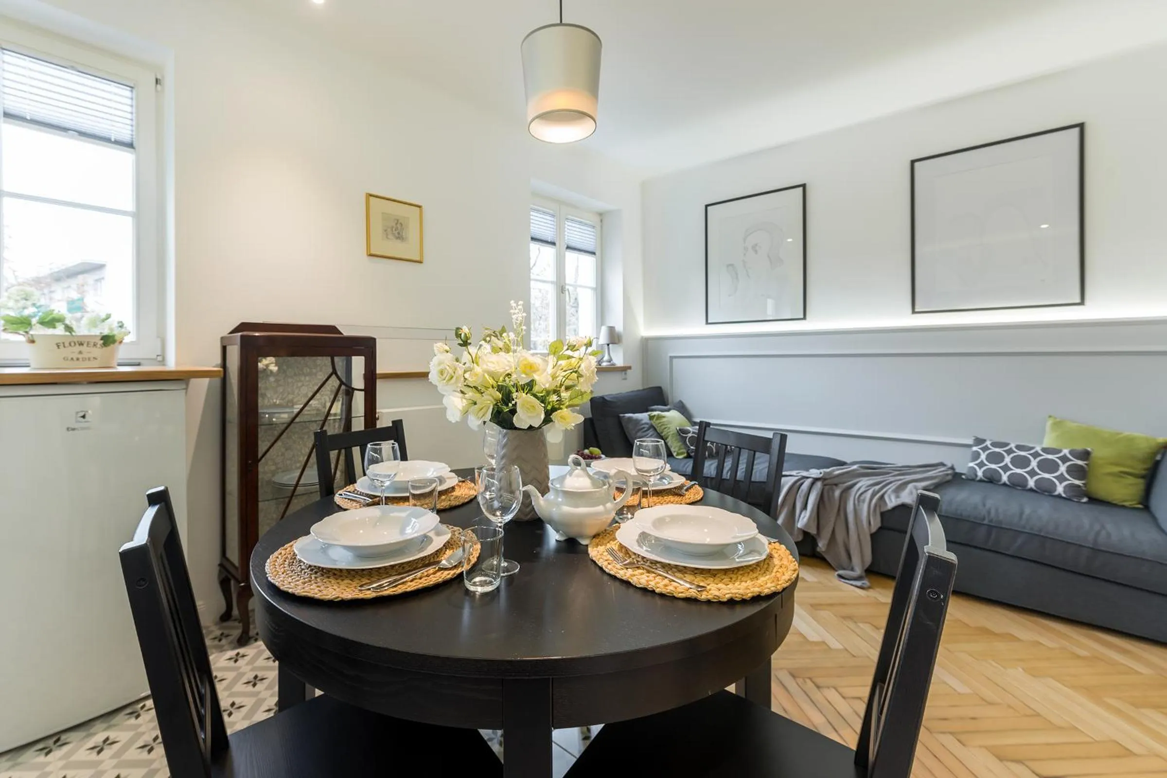 Living room in P&O Apartments Old Town