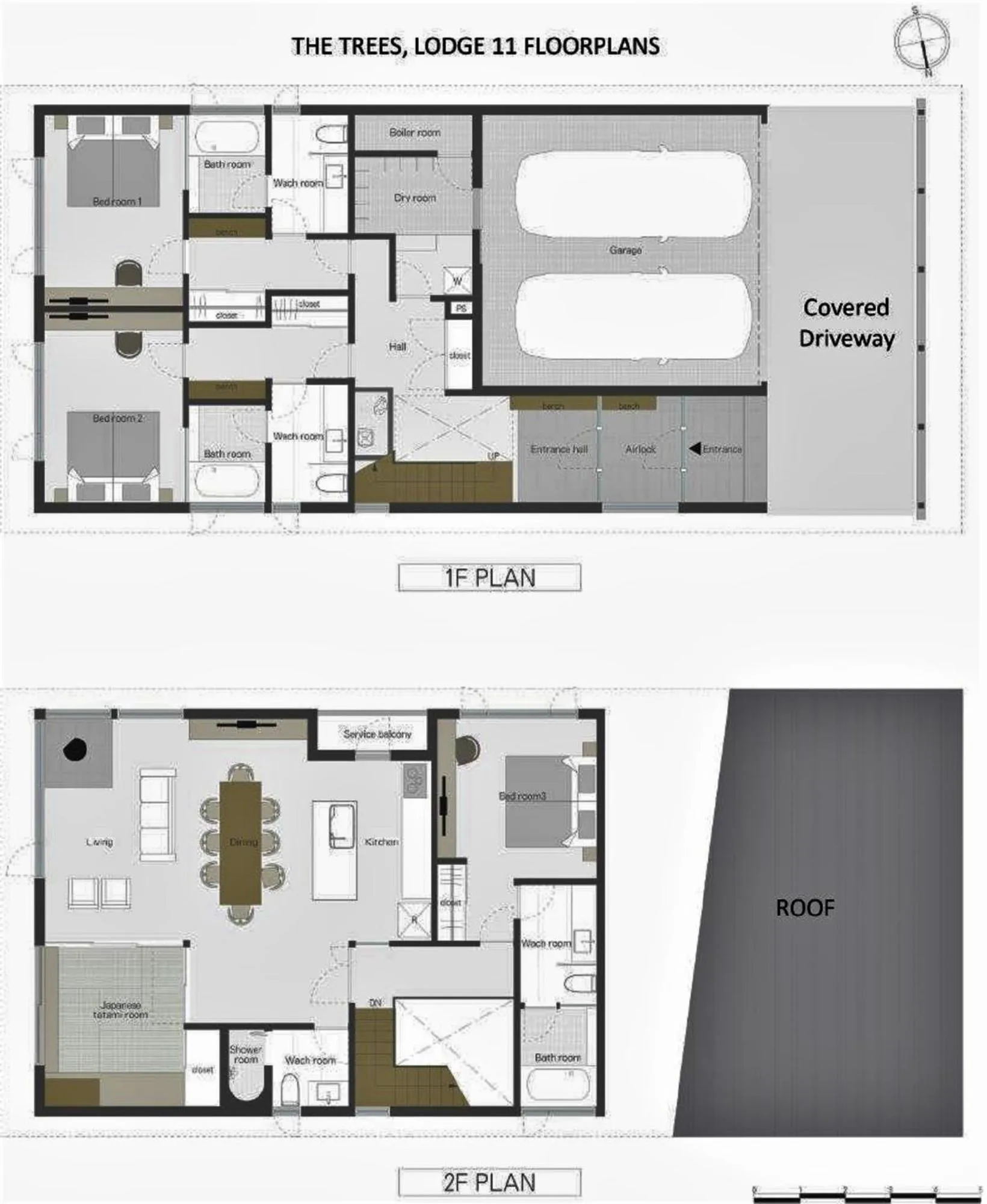 Floor plan in Miru Niseko