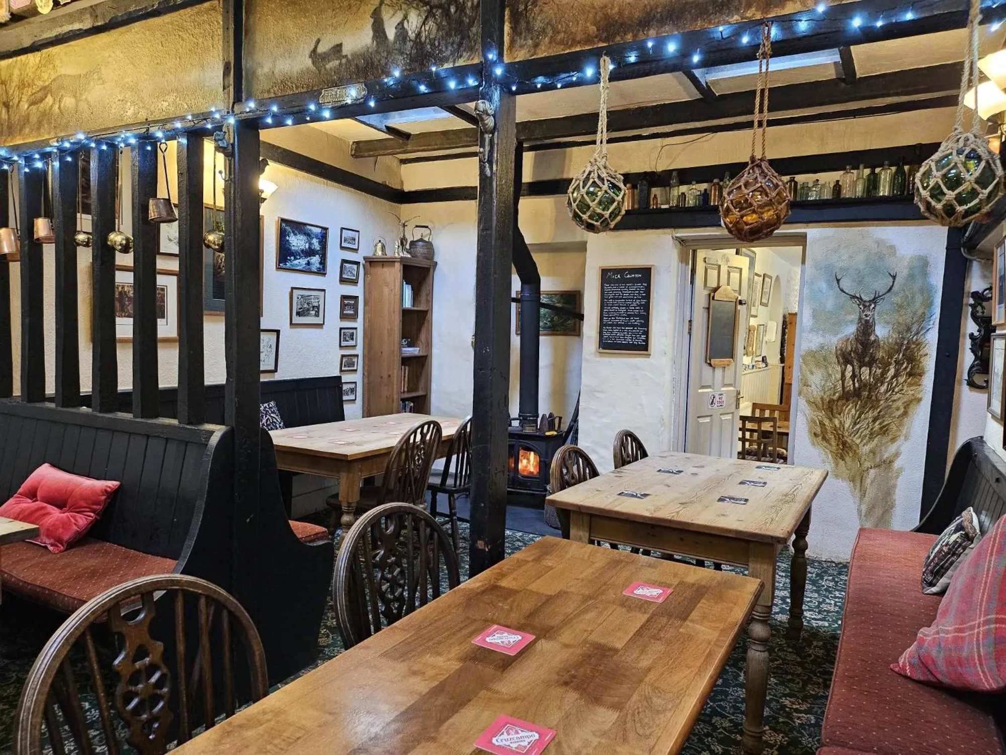 Seating area in The Rockford Inn