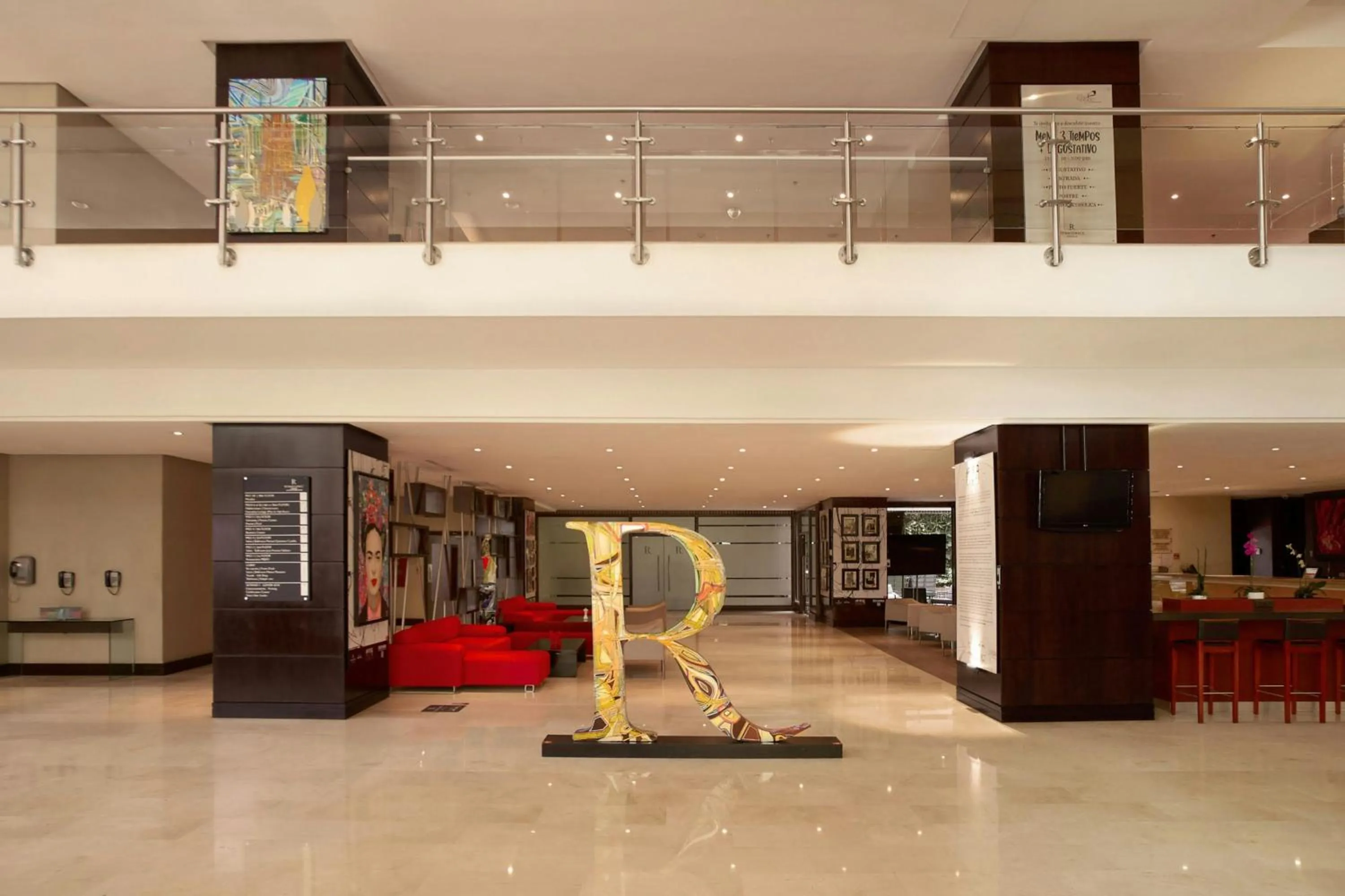 Lobby or reception in Renaissance Caracas La Castellana Hotel