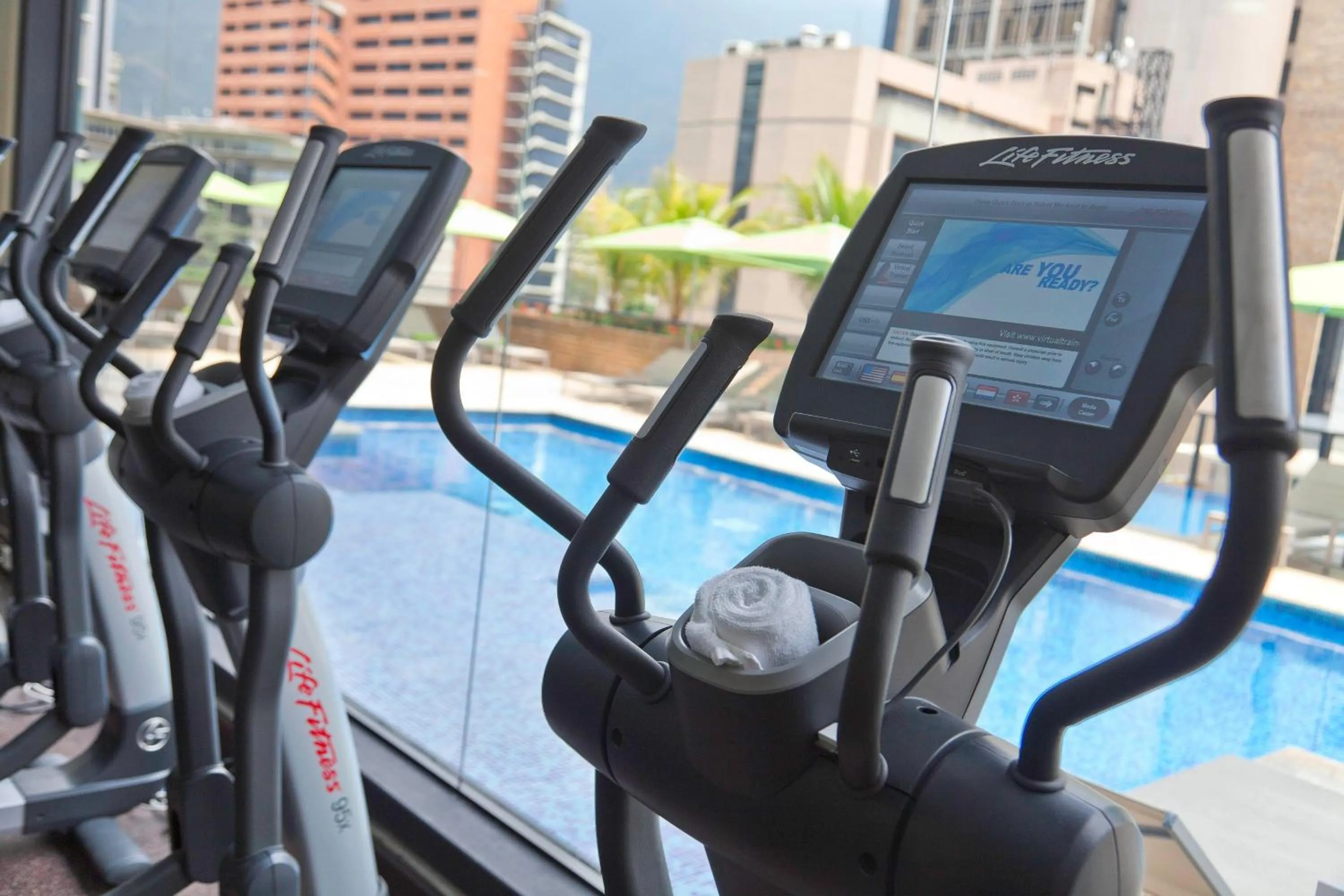Fitness centre/facilities in Renaissance Caracas La Castellana Hotel