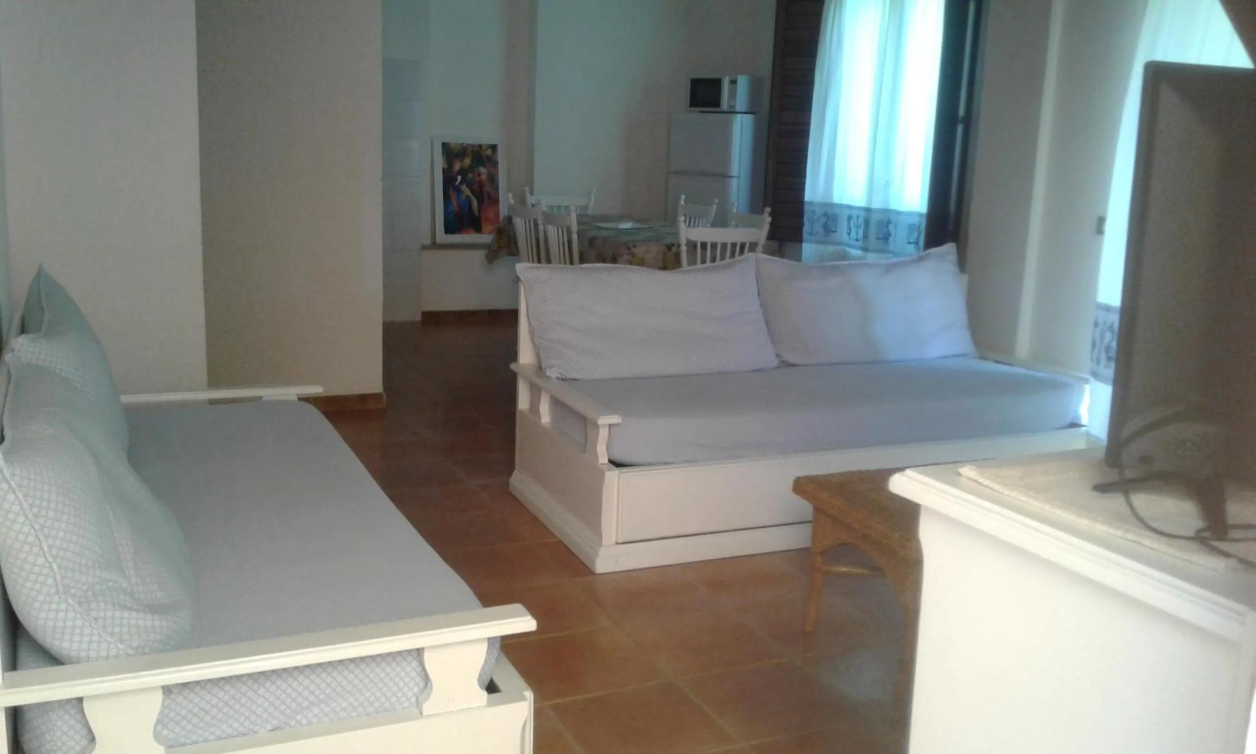 Living room, Bed in Residence Spiaggia Bianca