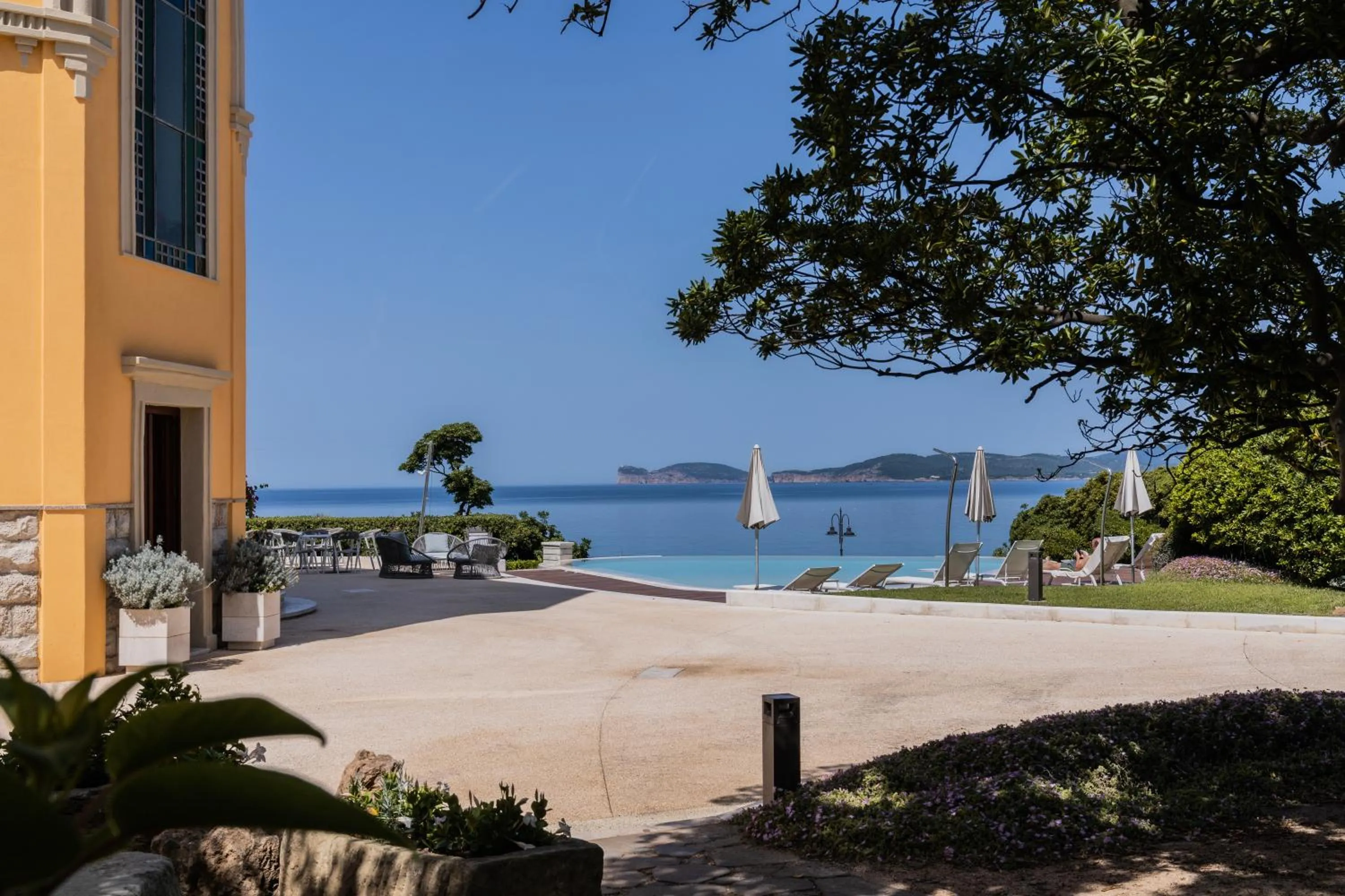 Natural landscape in Villa Mosca Charming House