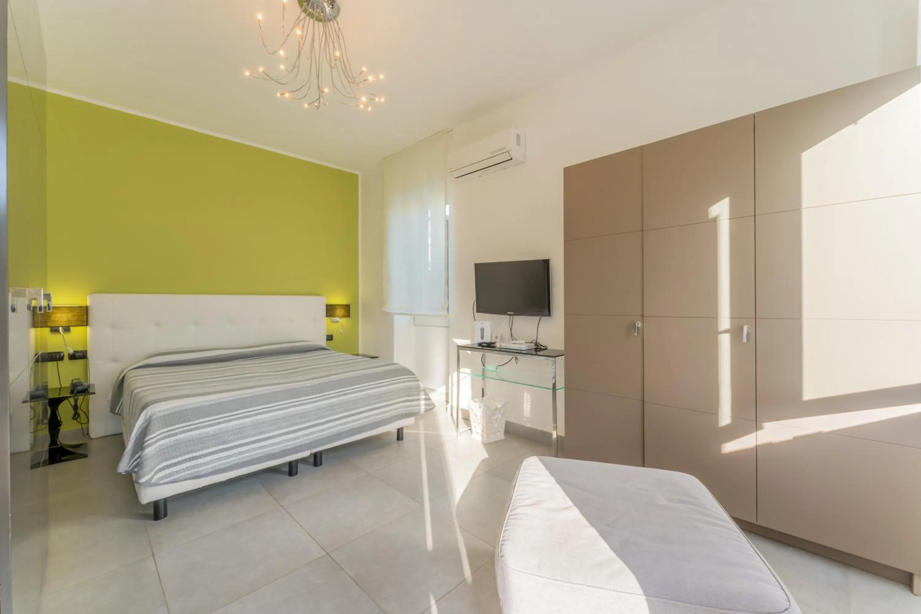 Bed in Villa Mosca Charming House