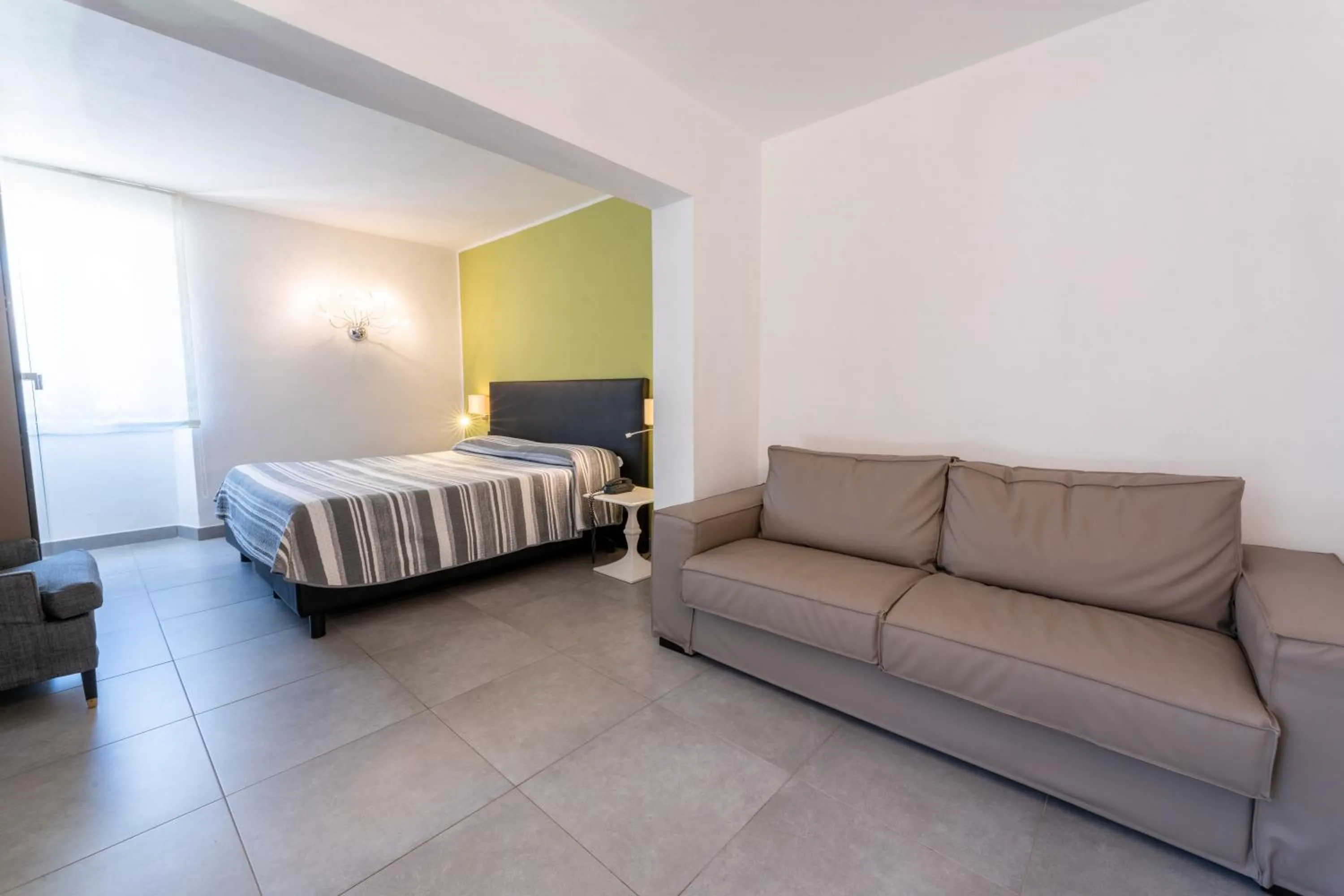 Bed in Villa Mosca Charming House