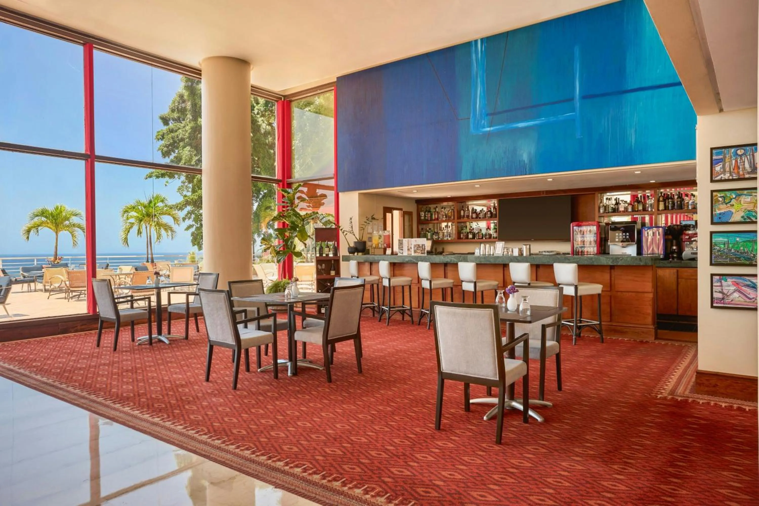 Lobby or reception in Marriott Venezuela Hotel Playa Grande