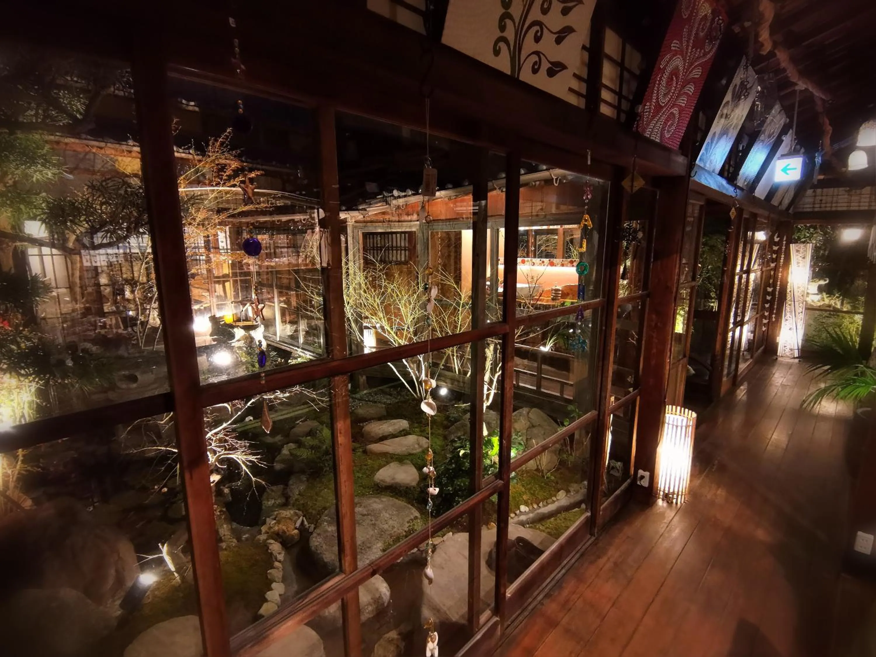 Garden in Kominka Mitsuhama Ryokan