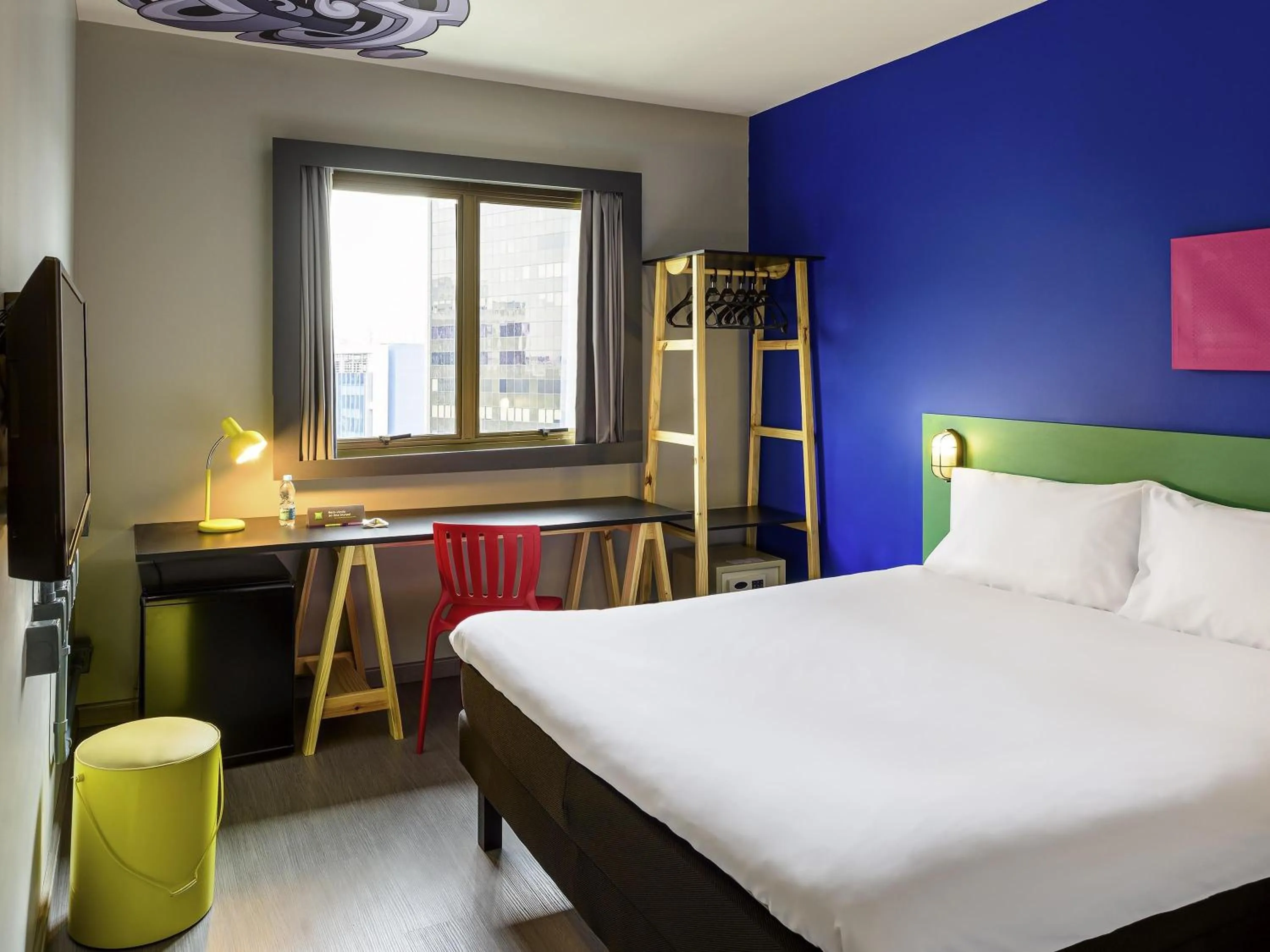 Bedroom, Bed in ibis Styles SP Faria Lima
