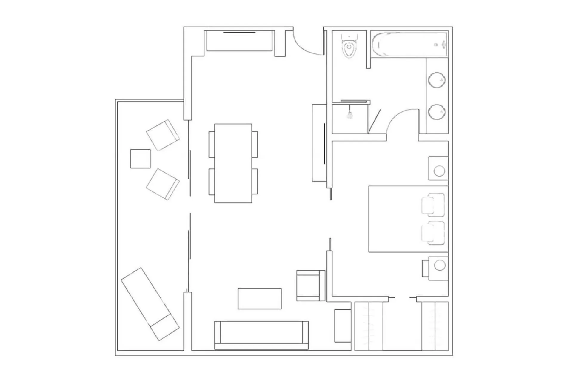 Photo of the whole room in Almyra