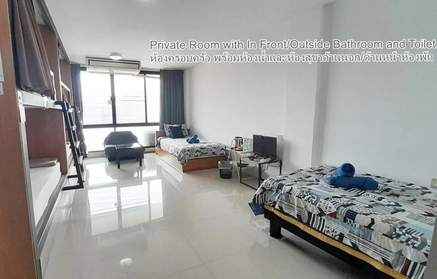 Bed in HOMEY-Sleepy Don Mueang Airport Hostel