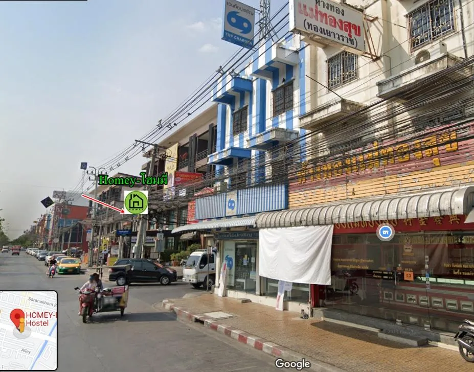 Property building in HOMEY-Sleepy Don Mueang Airport Hostel