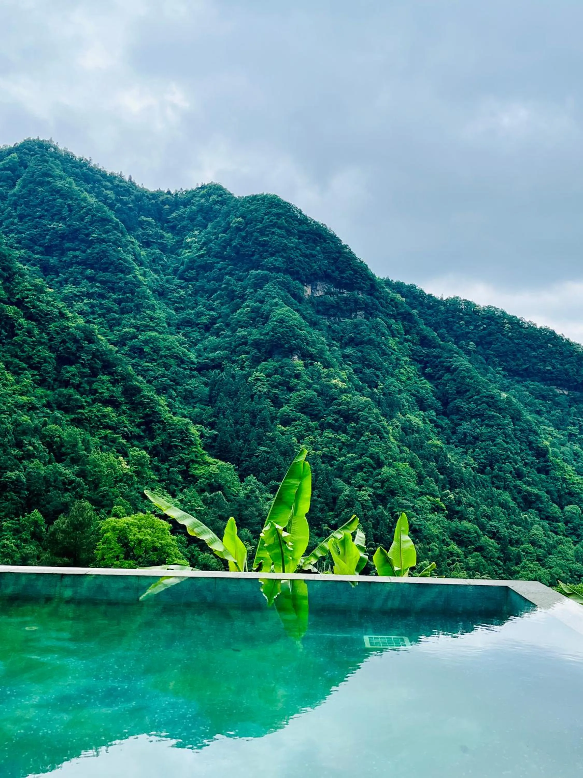 Mountain view in Purespace