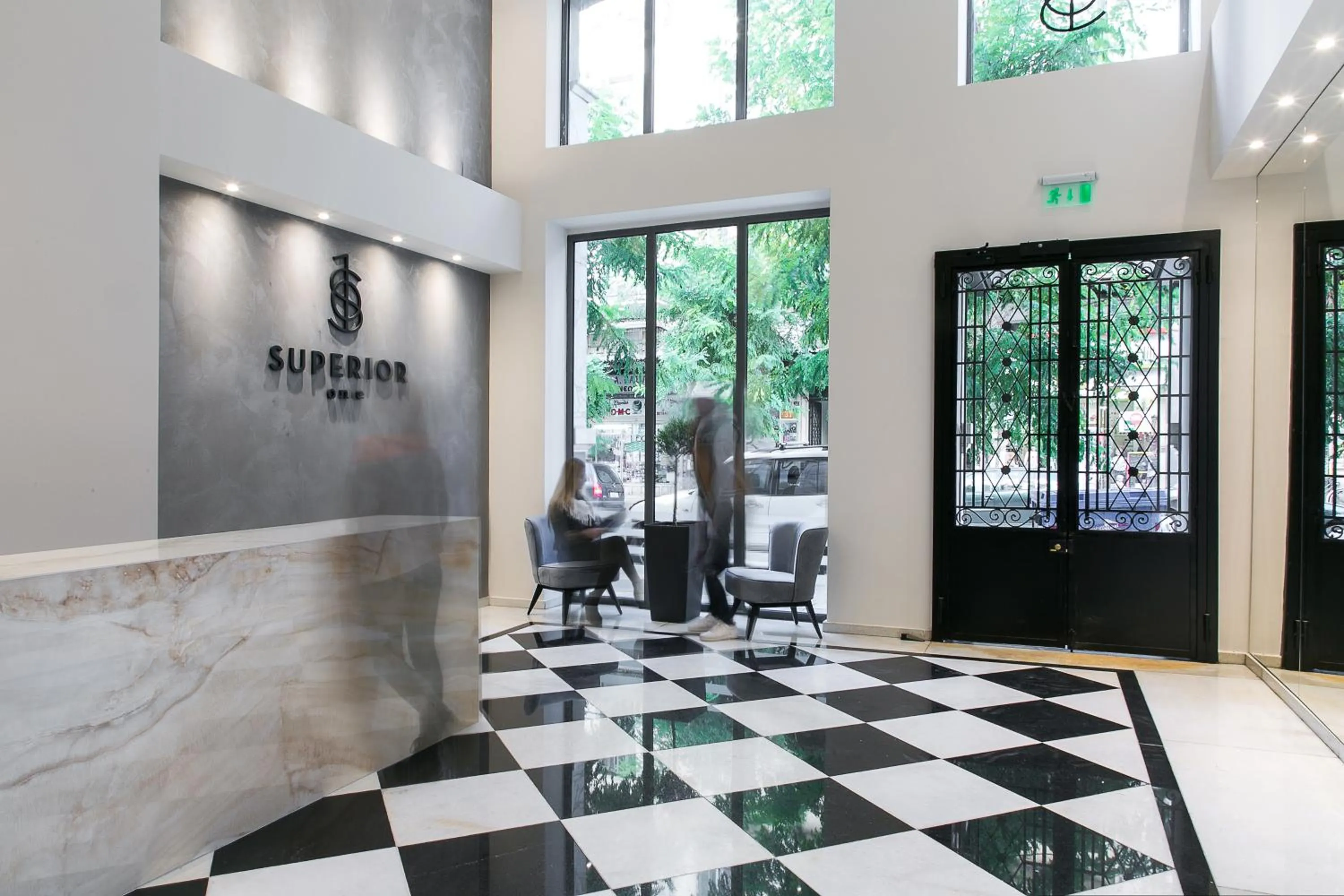 Lobby or reception in Superior One Boutique Hotel