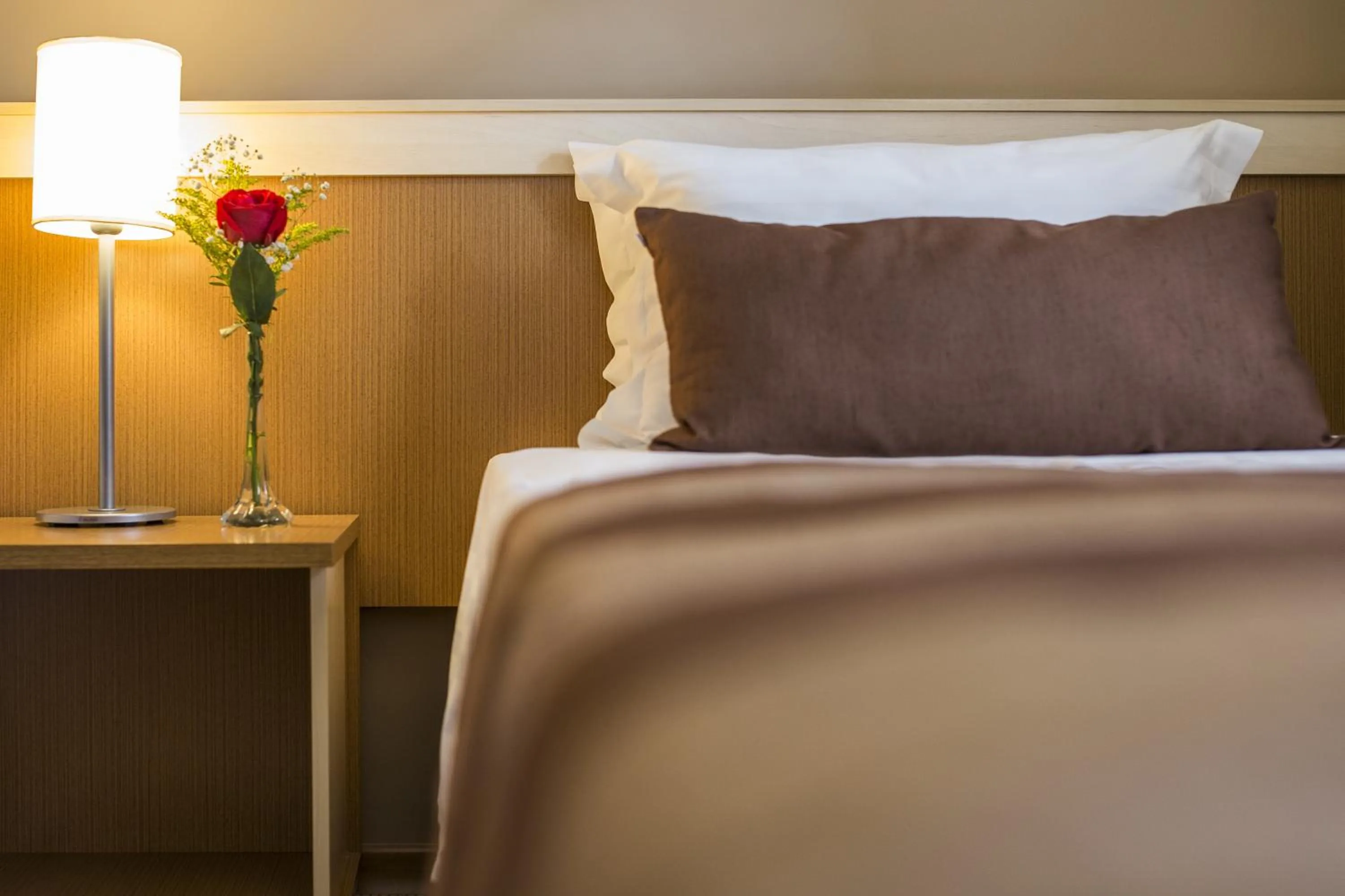 Bed in Astron Hotel Bauru by Nobile