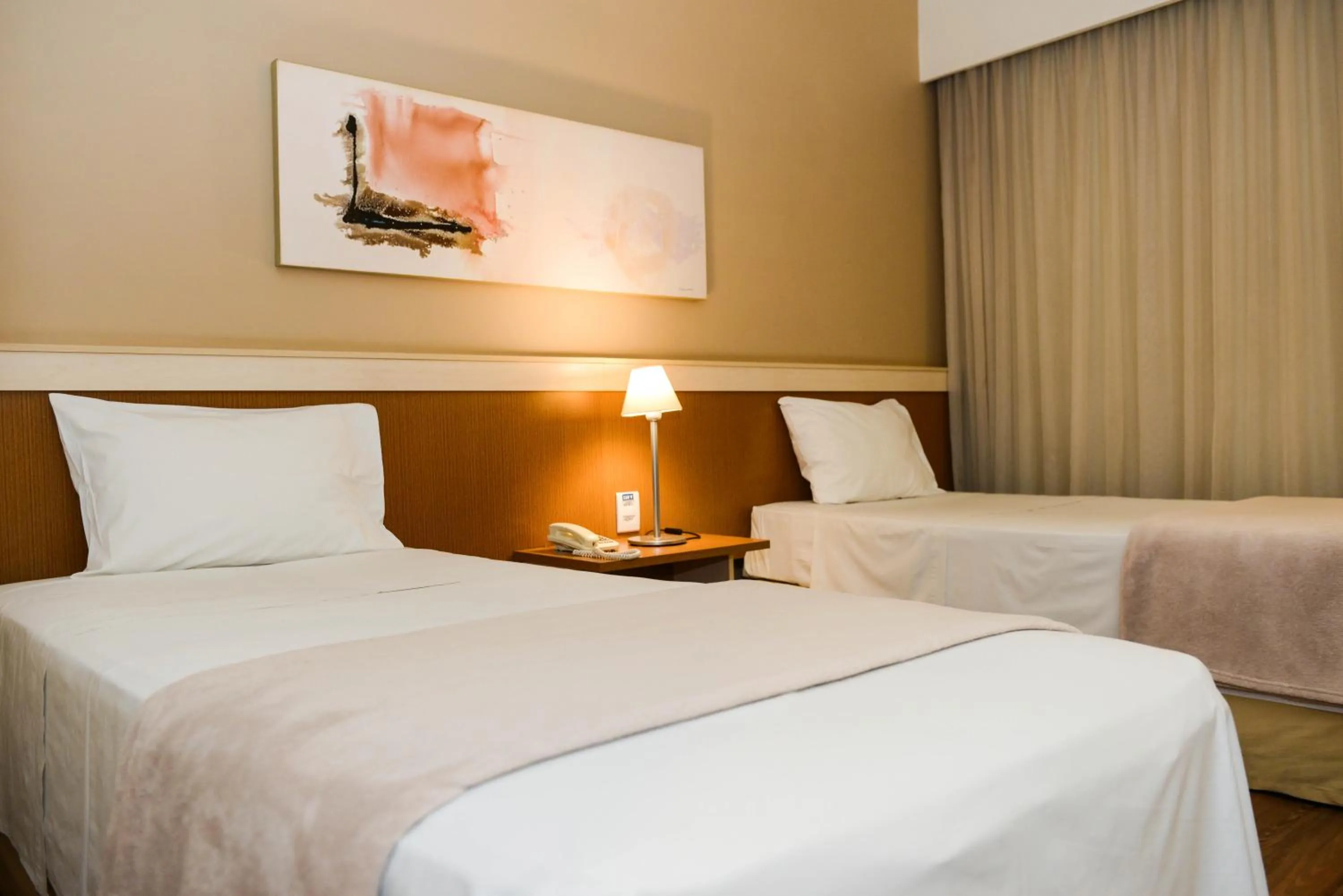 Bed in Astron Hotel Bauru by Nobile