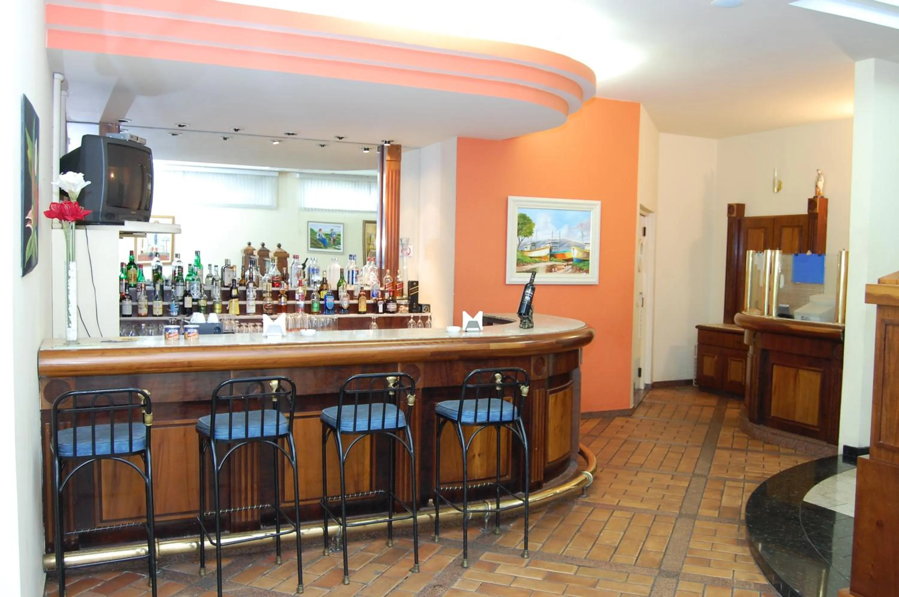 Lounge or bar in Astron St Moritz by Nobile