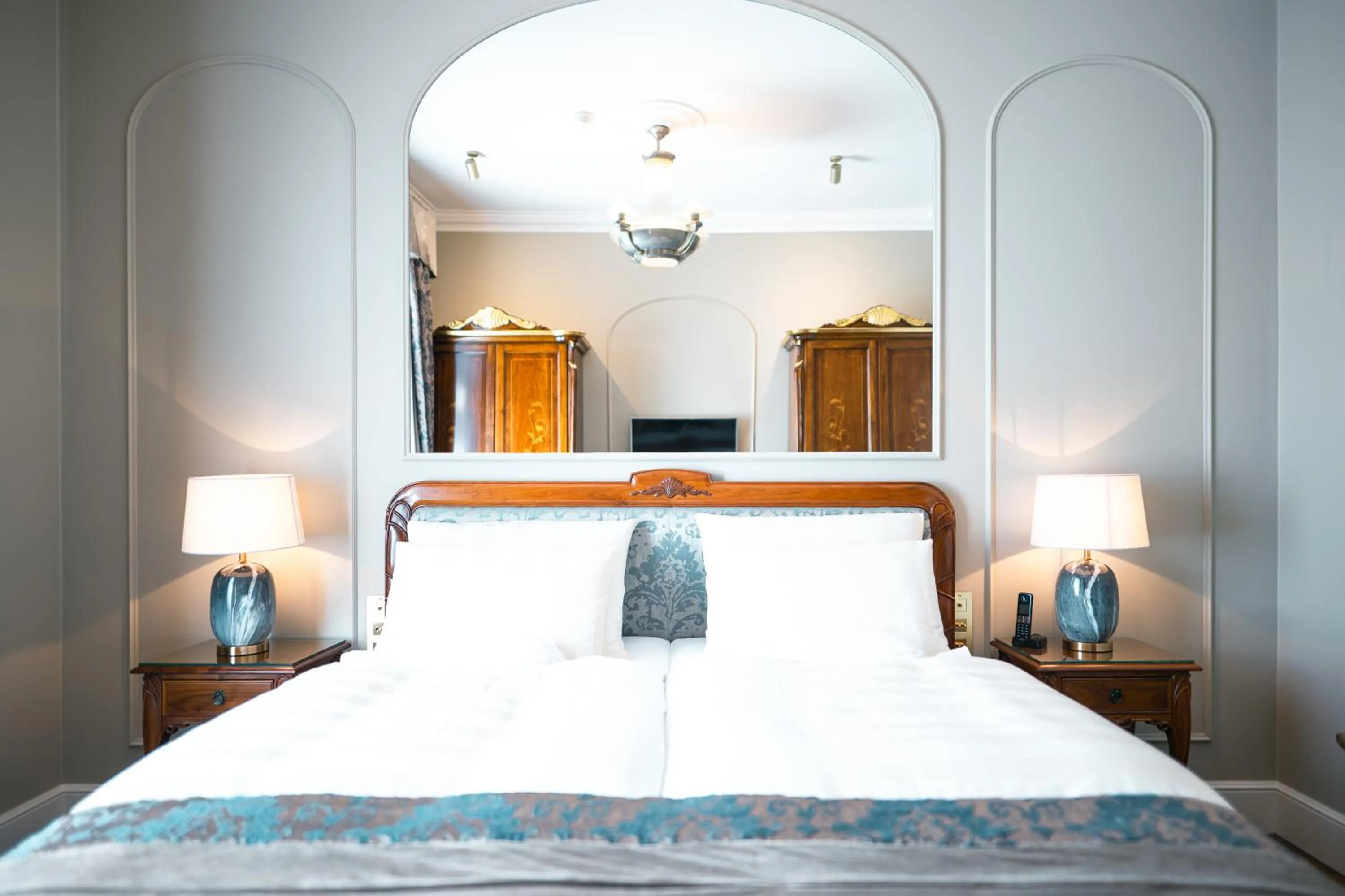 Bed in Hotel Miramar