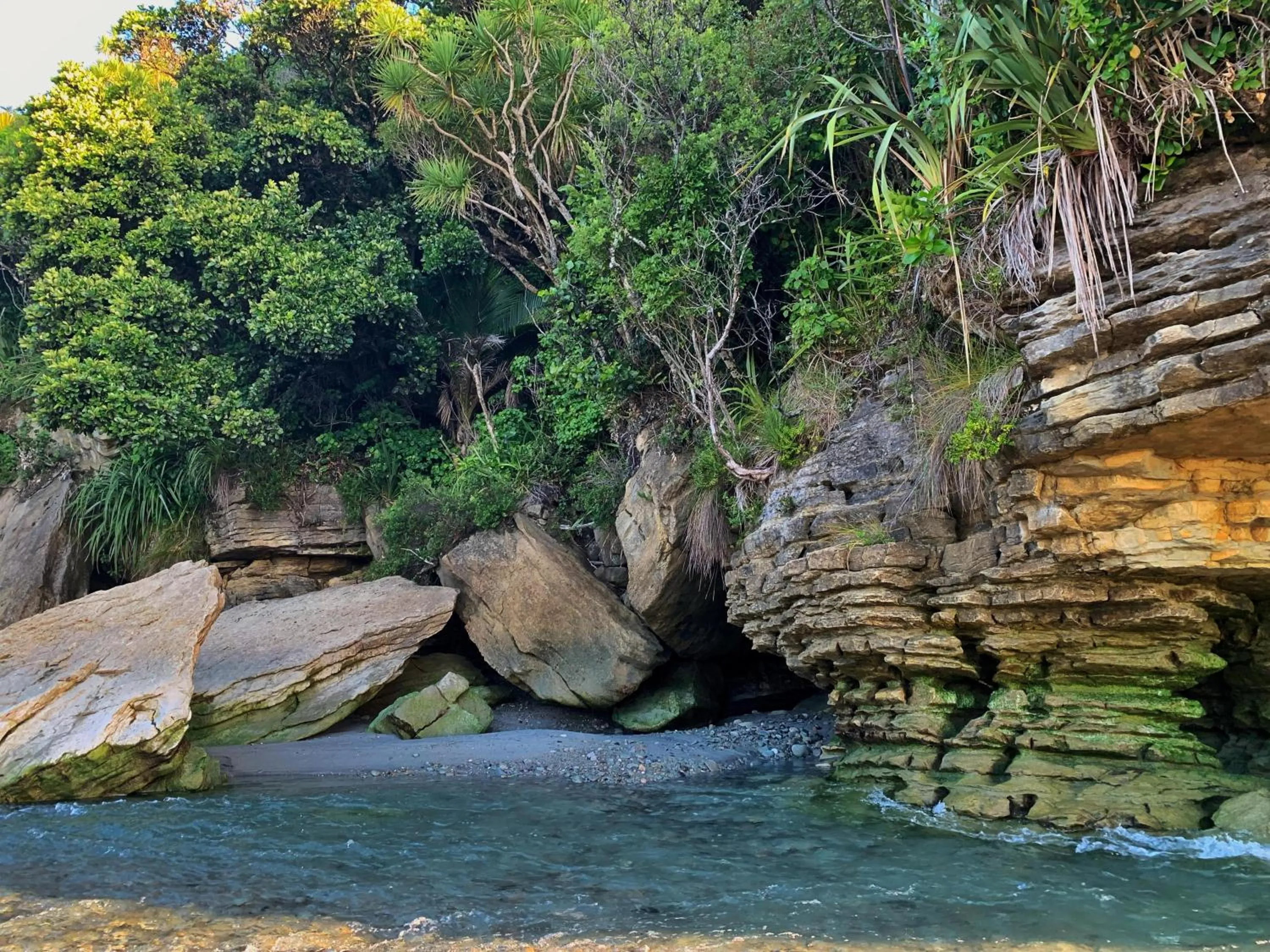 Natural landscape in Scenic Hotel Punakaiki