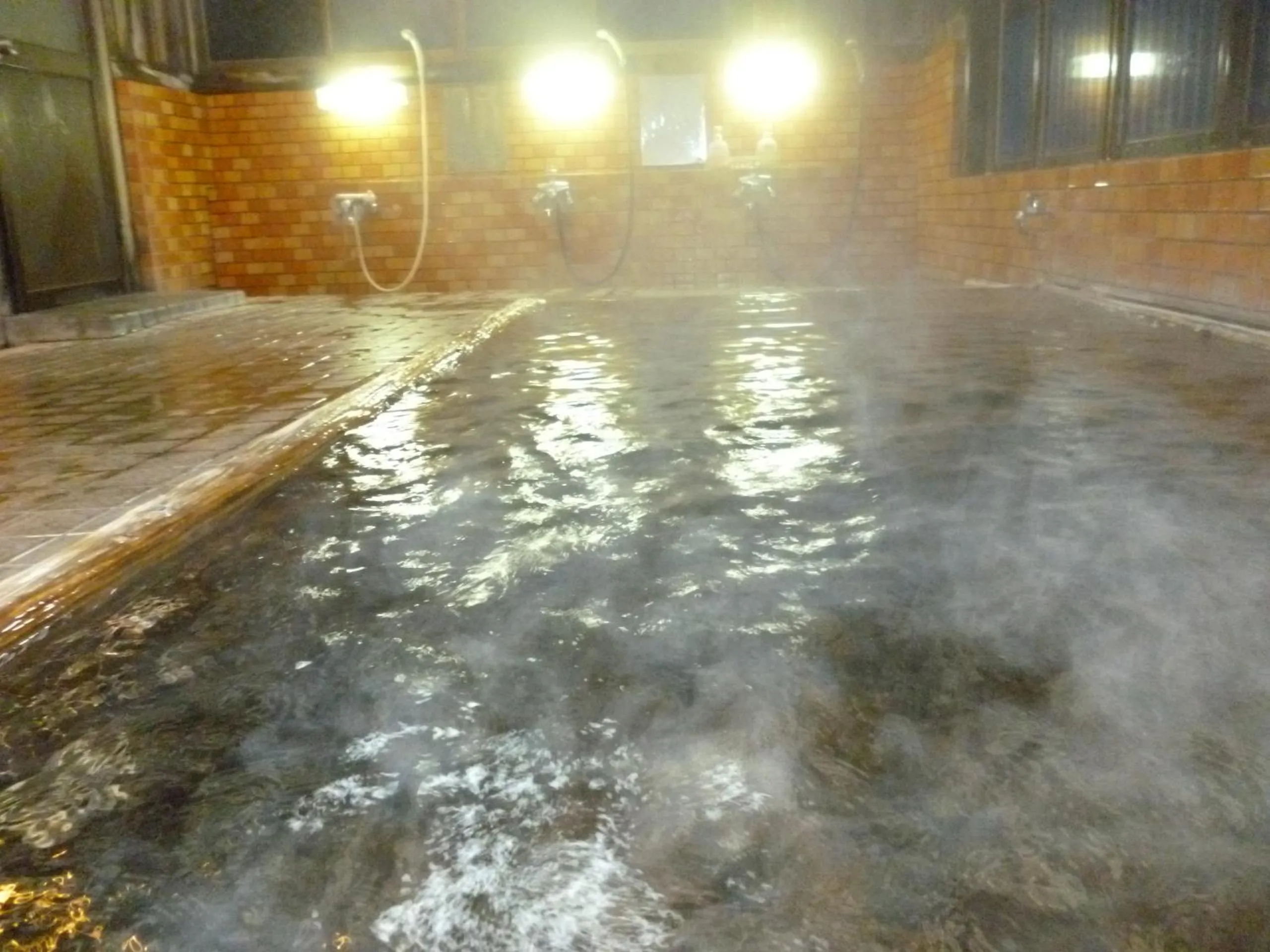 Hot Spring Bath in Uotoshi Ryokan