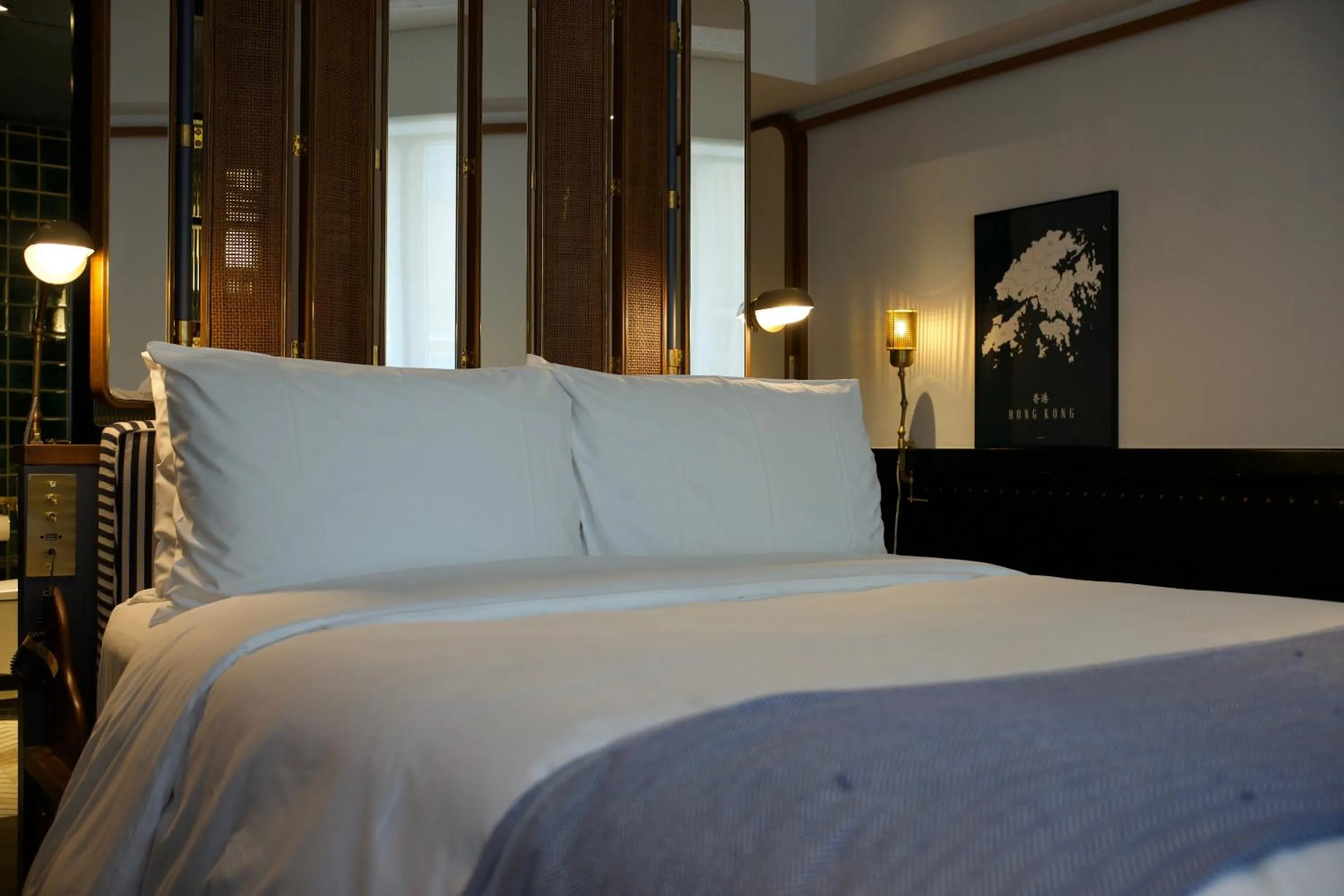 Bed in The Fleming Hong Kong