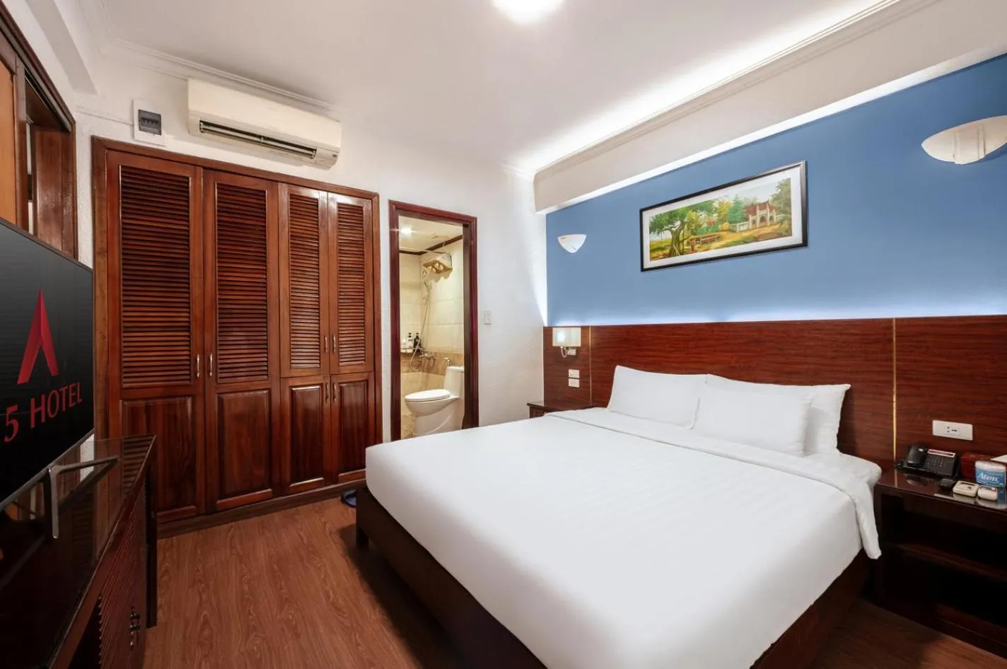 Bed in A25 Hotel - 44 Hàng Bún