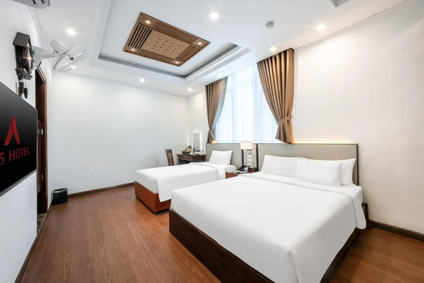 Bedroom, Bed in A25 Hotel - 44 Hàng Bún