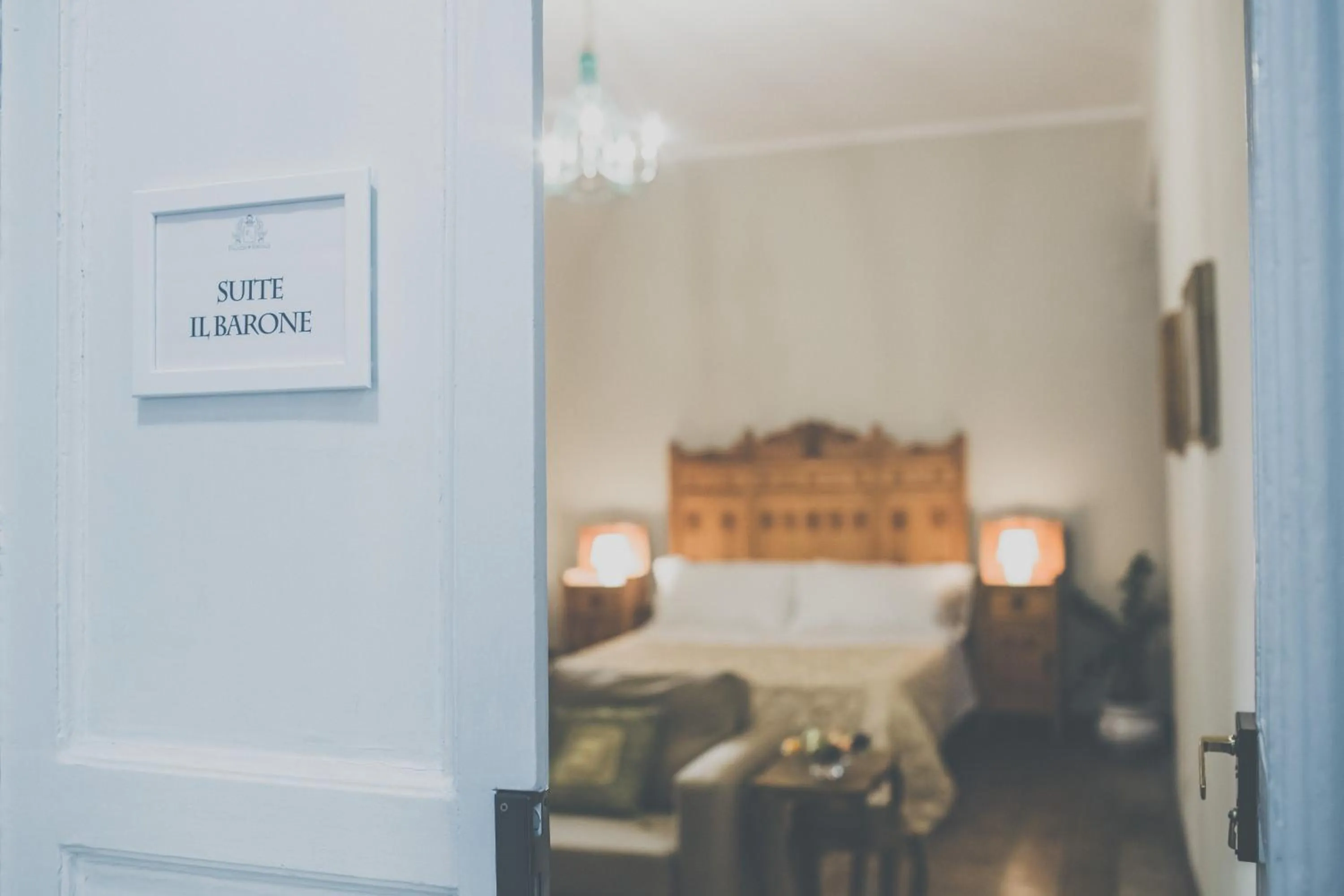 Bedroom in Palazzo Speciale B&B