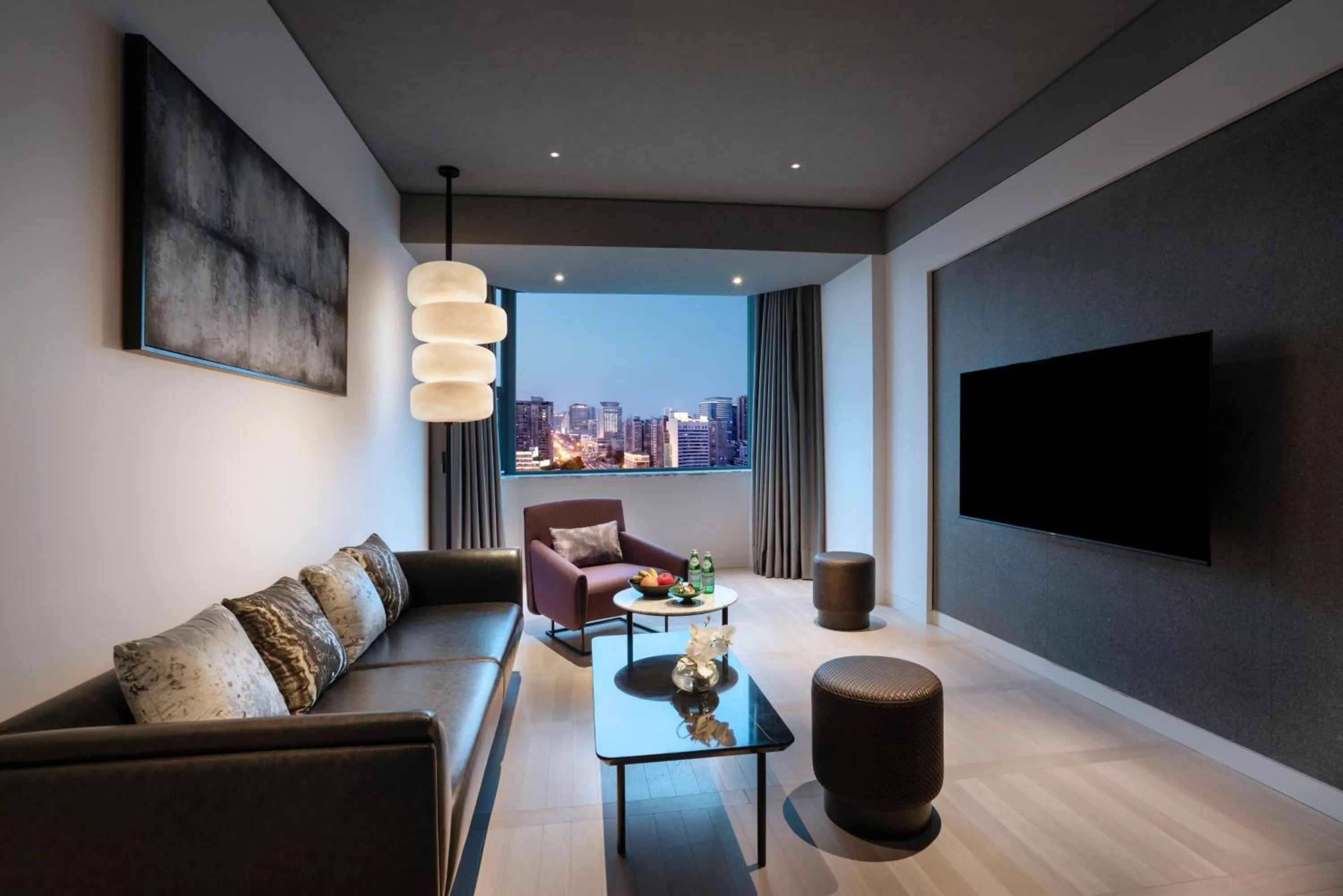 Living room in Kempinski Hotel Chengdu-City Center