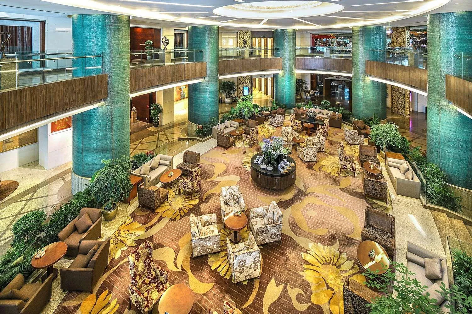 Lobby or reception in Kempinski Hotel Chengdu-City Center
