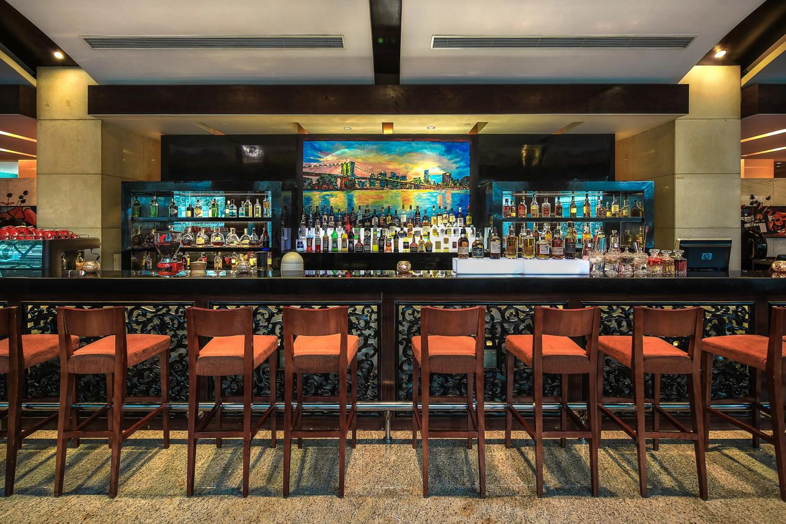 Lounge or bar in Kempinski Hotel Chengdu-City Center