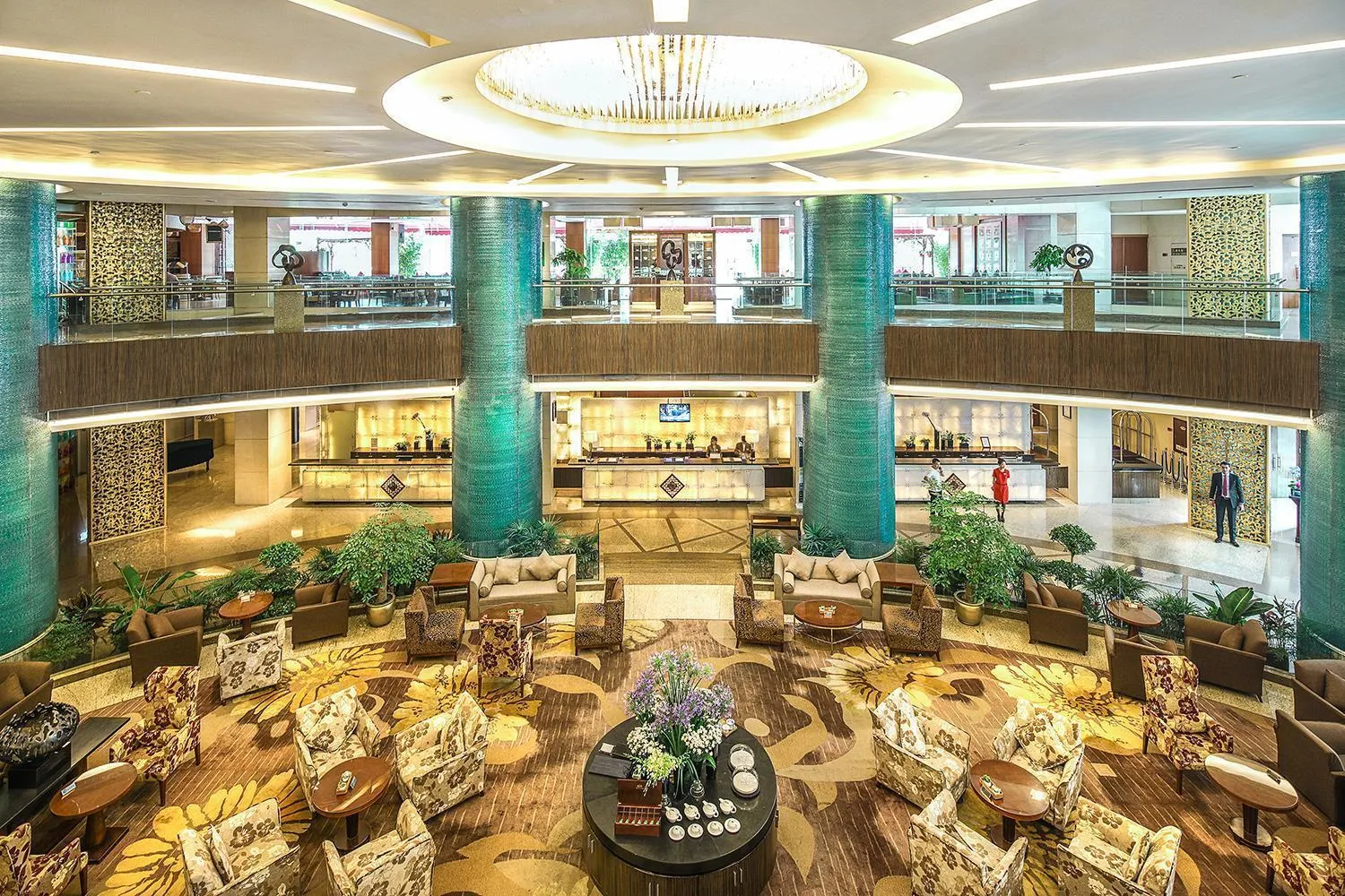 Lobby or reception in Kempinski Hotel Chengdu-City Center