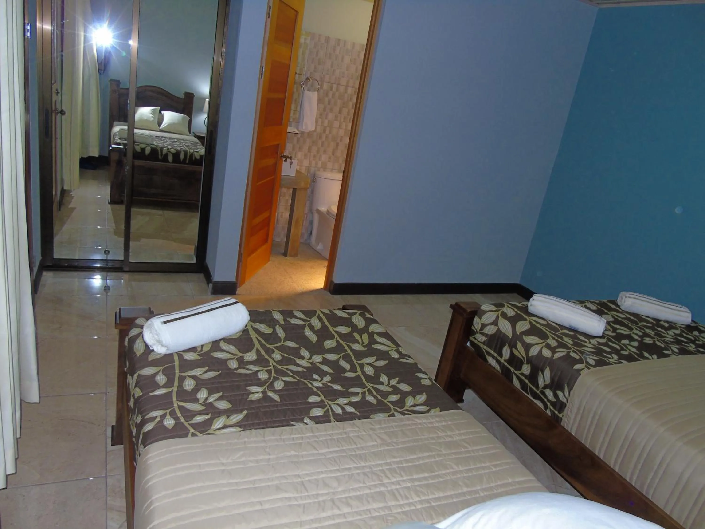 Decorative detail, Bed in Hotel Margarita and Tour Operator Drake Bay