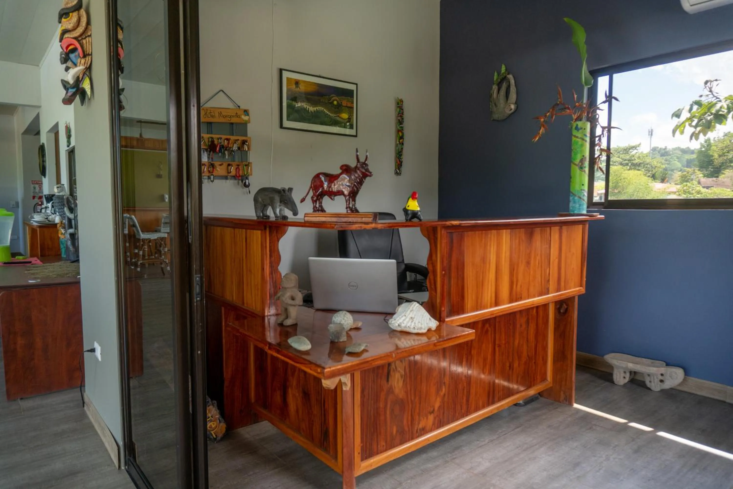 Lobby or reception in Hotel Margarita and Tour Operator Drake Bay