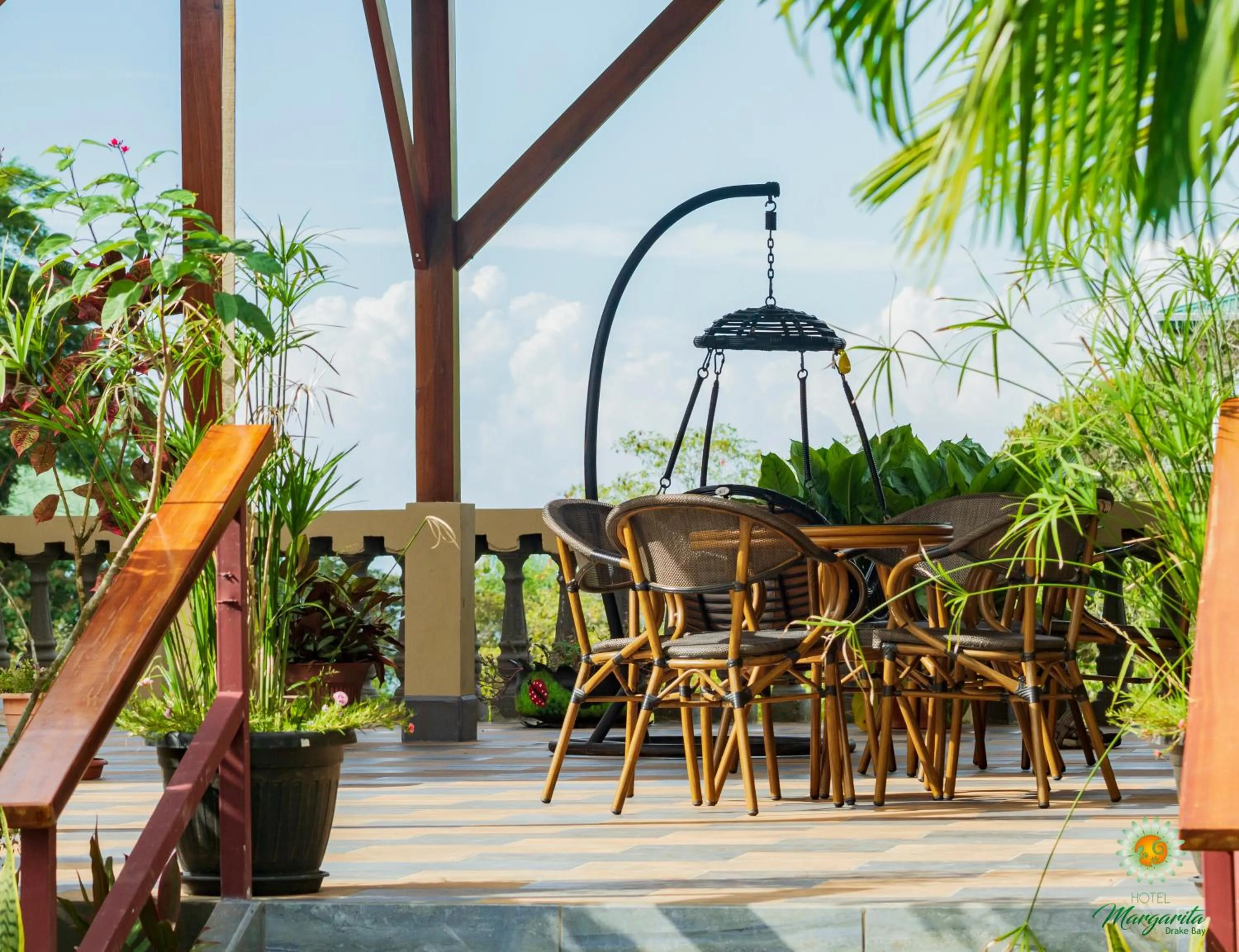 Property building in Hotel Margarita and Tour Operator Drake Bay