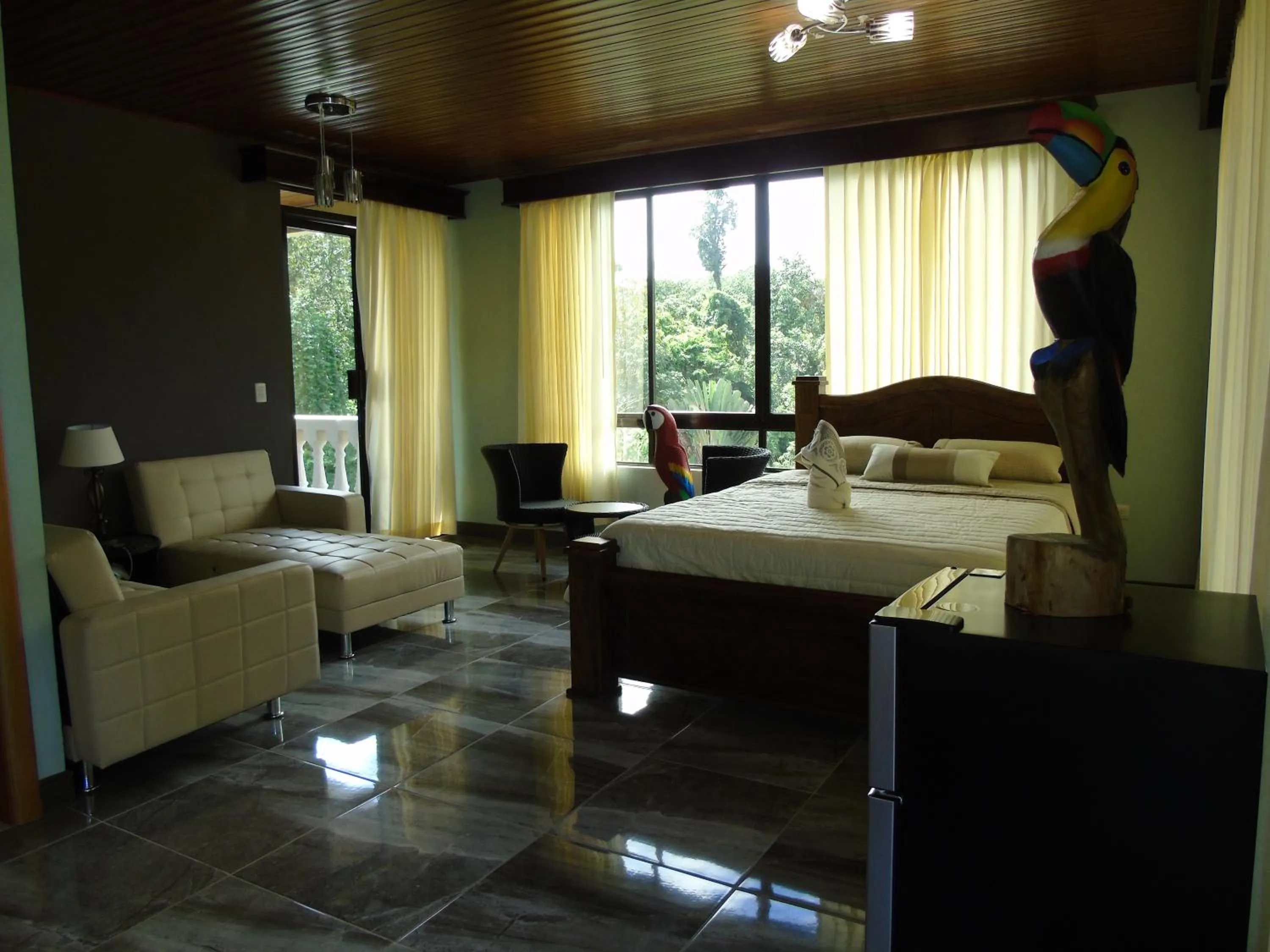 Mountain view in Hotel Margarita and Tour Operator Drake Bay