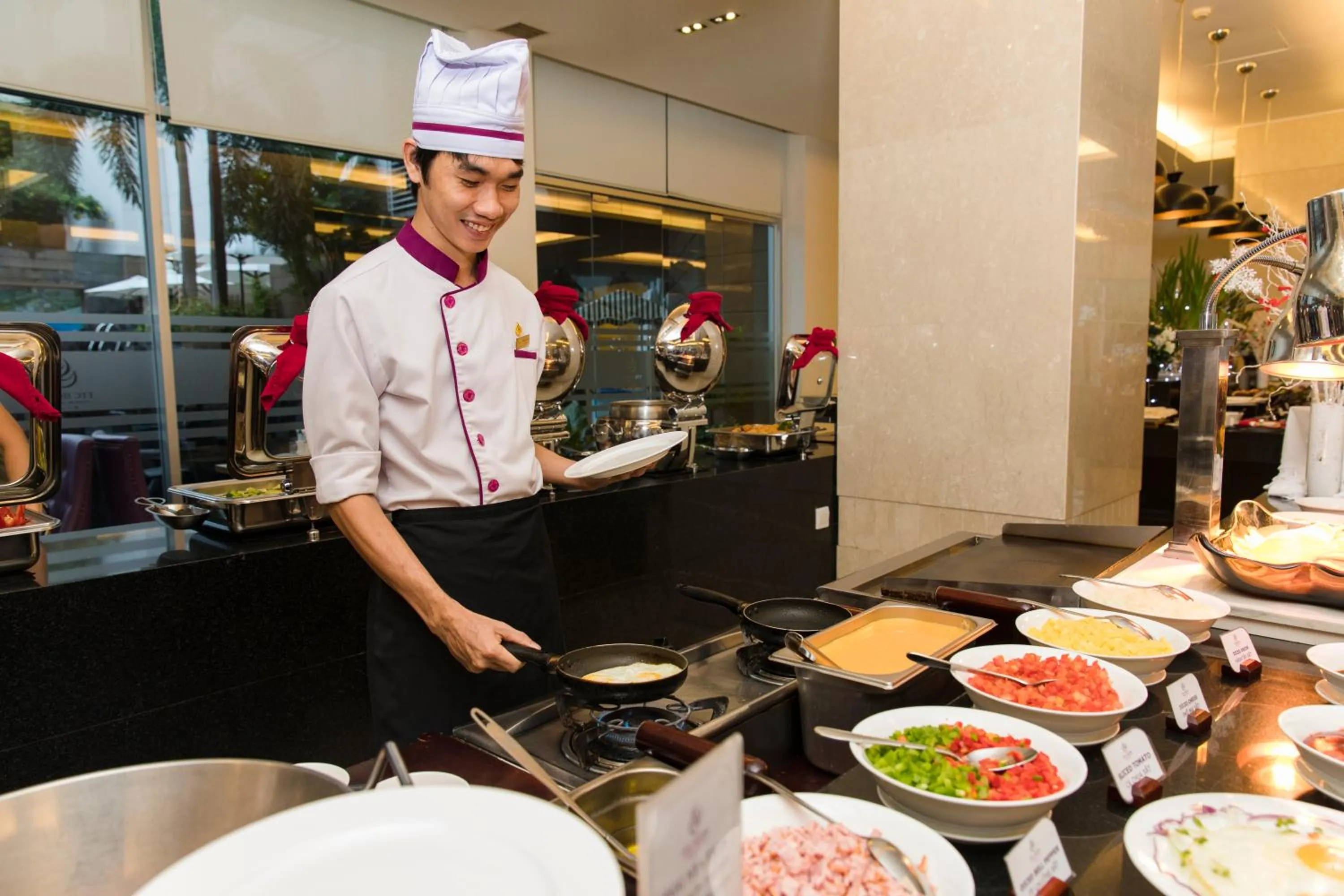 Breakfast in TTC Hotel Michelia