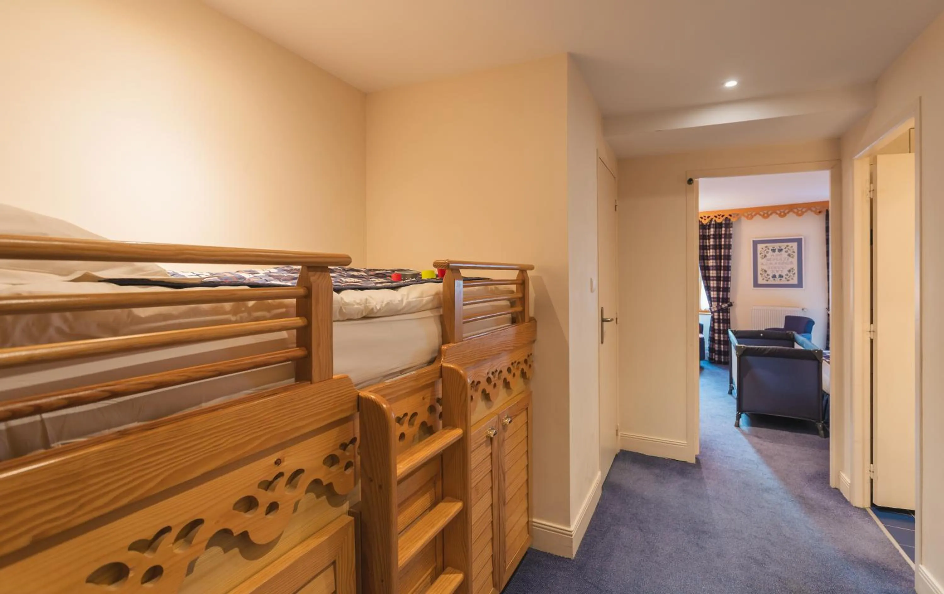 Photo of the whole room, Bed in Hôtel Le Bois Joli