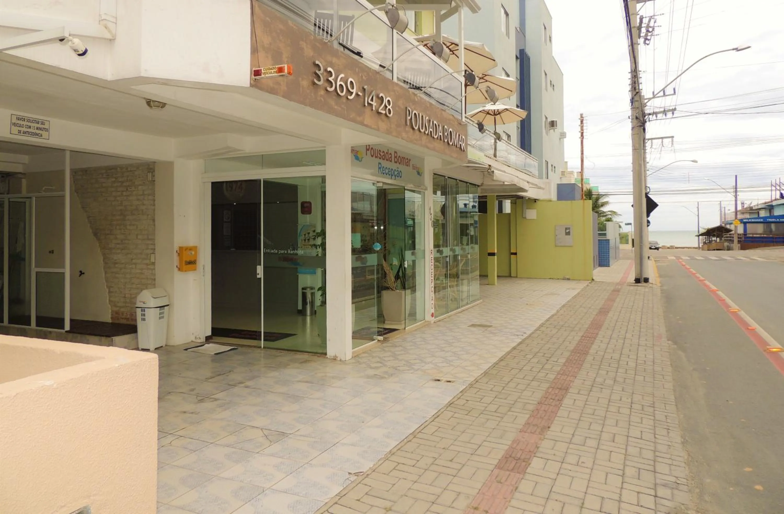 Facade/entrance in Pousada Bomar Bombinhas