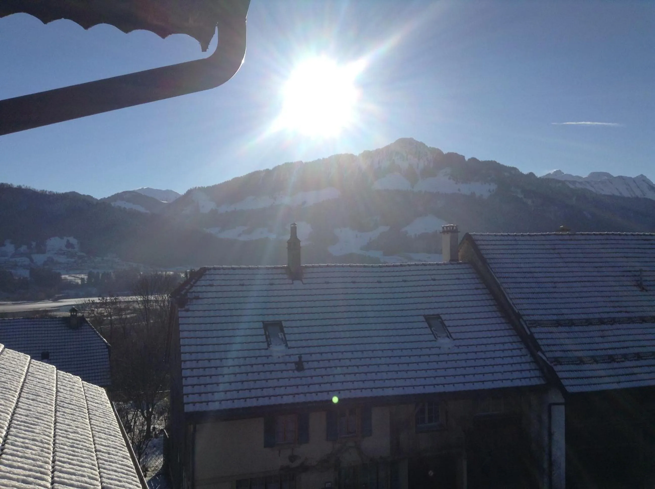 View (from property/room) in Hôtel Restaurant le Gruyérien